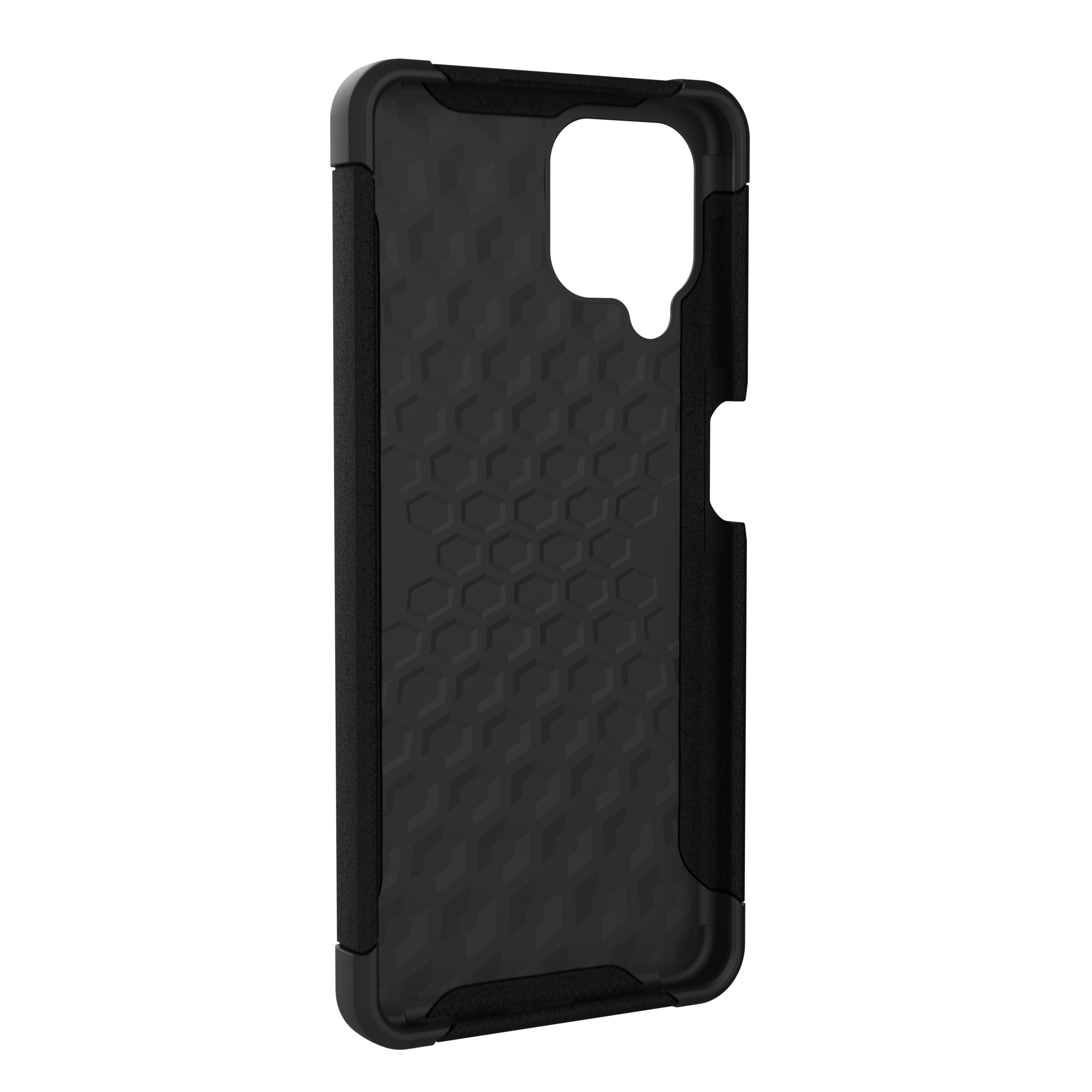 UAG Scout Galaxy A22 4G Hülle schwarz rutschfest stoßfest