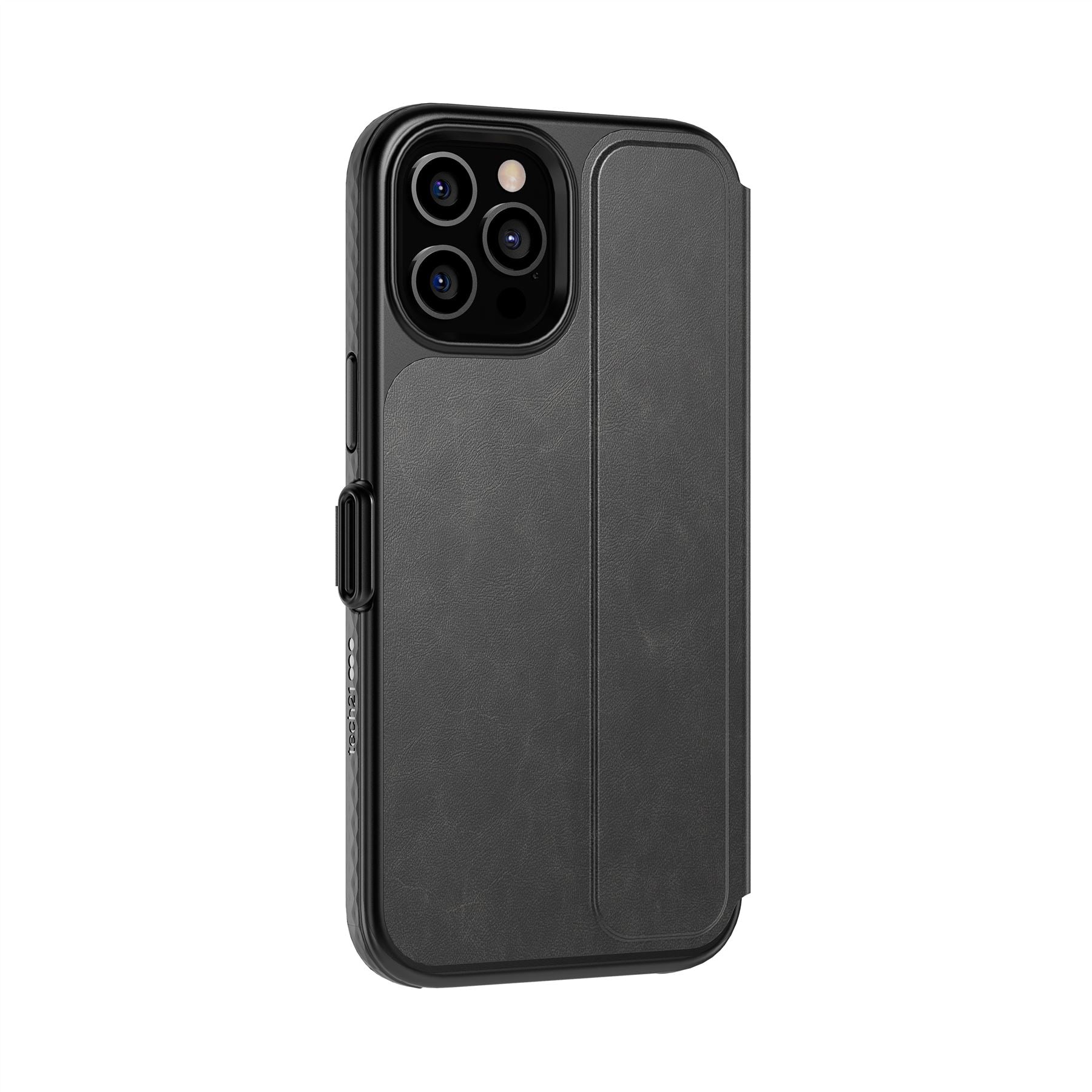 Tech21 Evo Wallet iPhone 12 Pro Max Hülle Smokey Black Karten