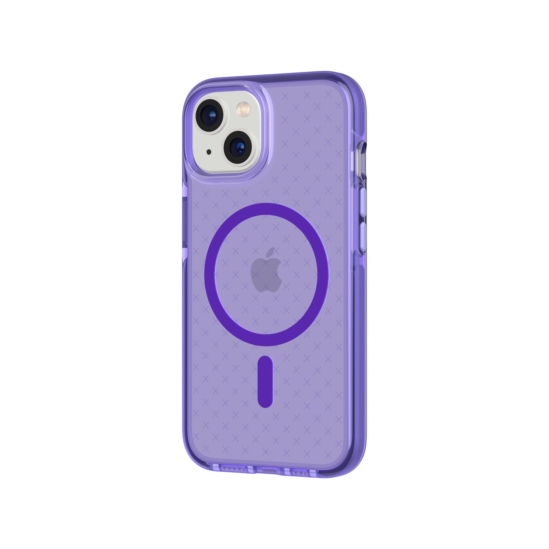 Tech21 EvoCheck iPhone 15/14/13 Handyhülle Lila MagSafe