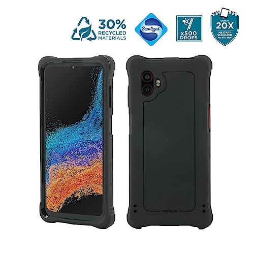 Mobilis PROTECH Case Galaxy XCover 6 Pro Schutzhülle schwarz antimikrobiell
