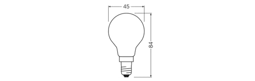 OSRAM LED Star Classic P 40 Filament E14 6500K 1er-Pack