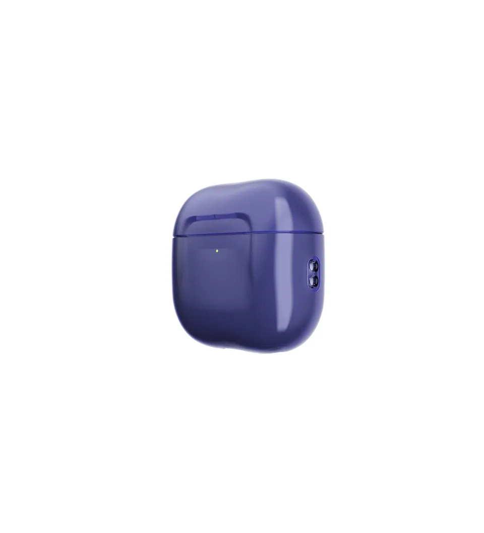 Tech21 EvoPop AirPods 4 Hülle Future Dusk Blau UV-Schutz