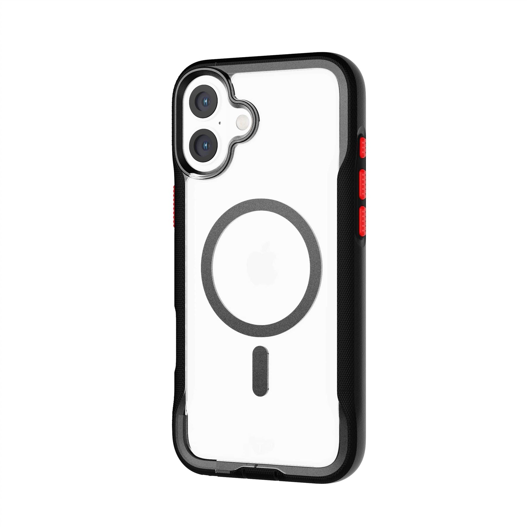 Tech21 EvoPro iPhone 16 Plus Hülle Clear Black MagSafe
