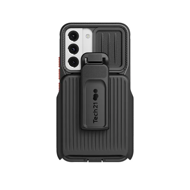 Tech21 EvoMax Galaxy S22 Handyhülle Holster Schwarz