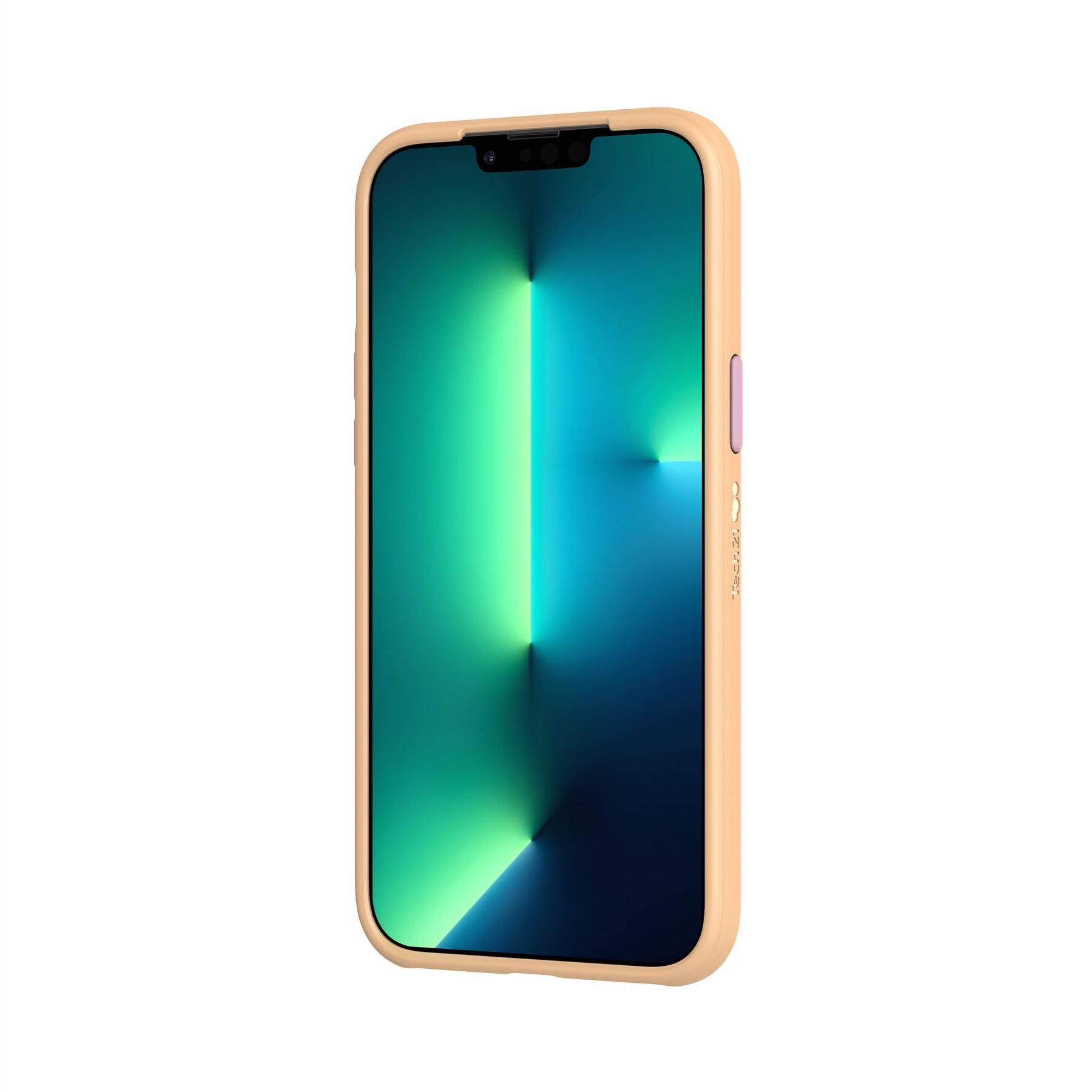 Tech21 Eco Slim iPhone 13 Pro Max Handyhülle Soft Mango Slim
