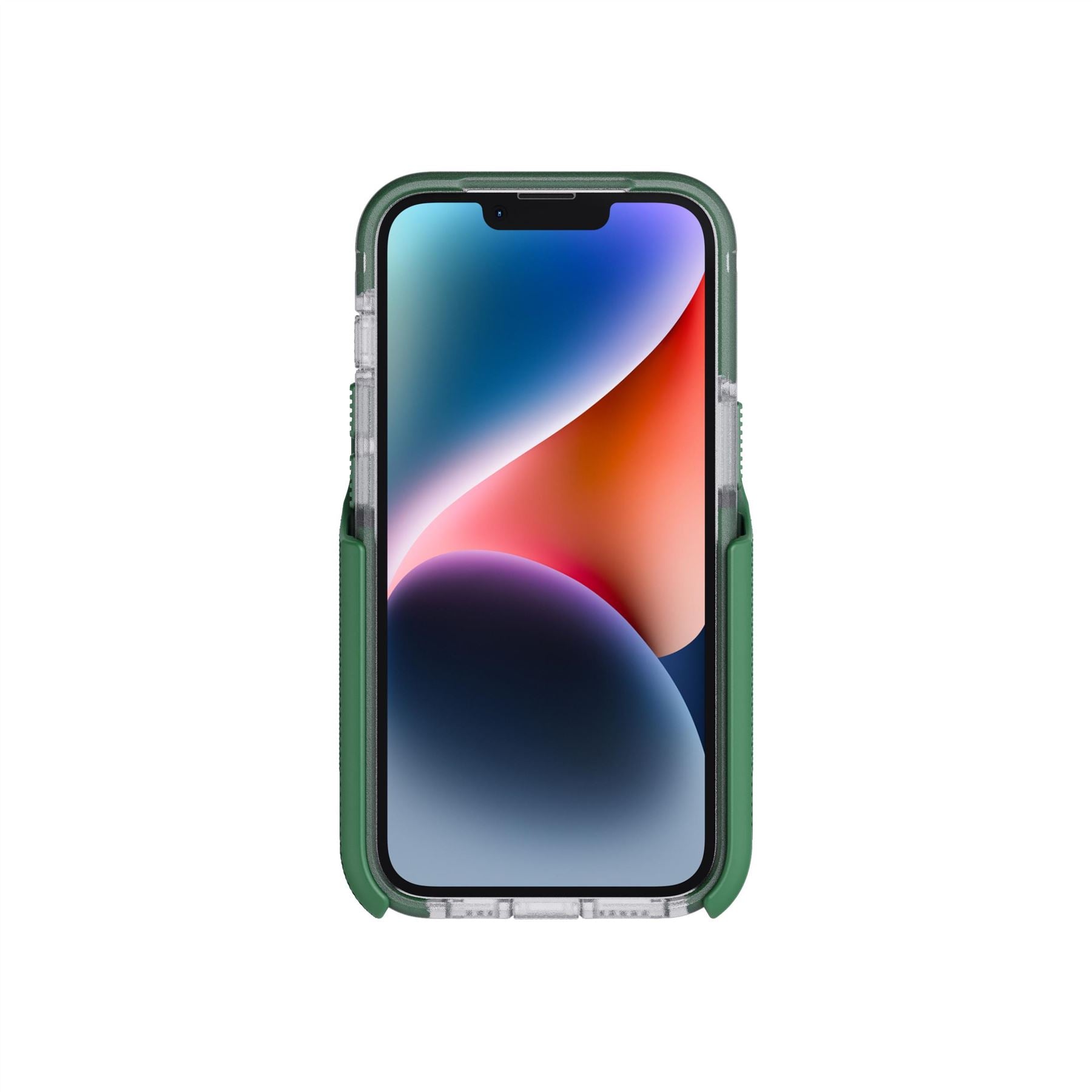 Tech21 EvoMax iPhone 17e/16e/15/14/13 Hülle Frosted Green robust