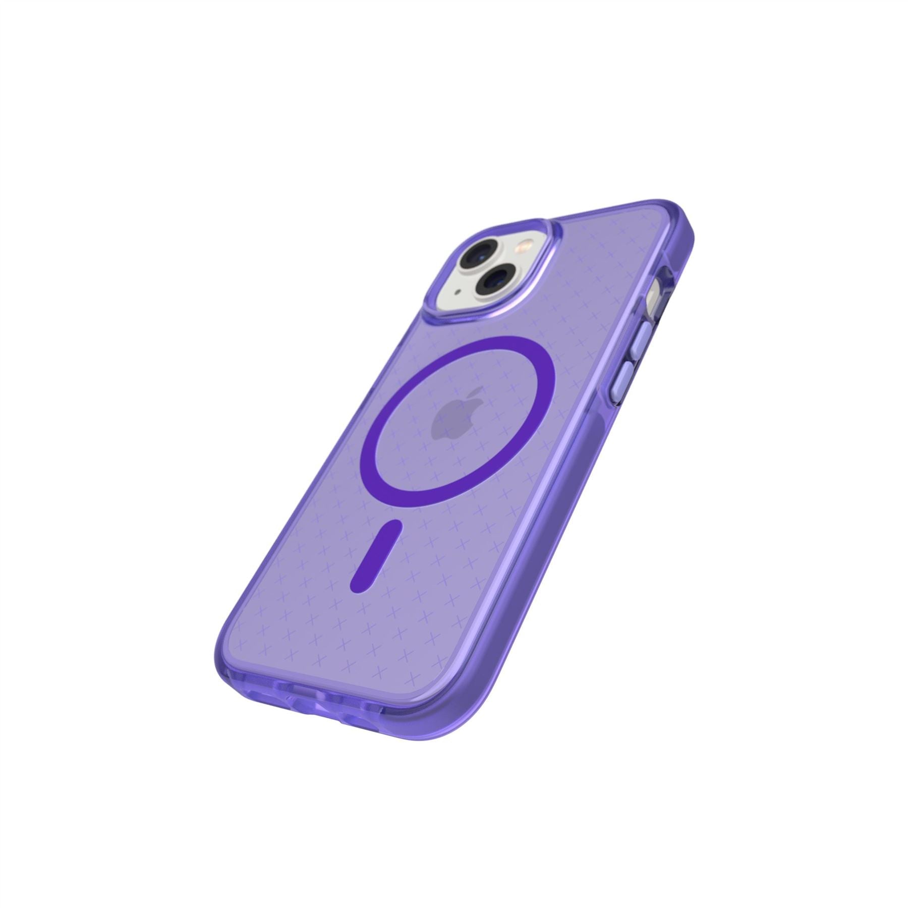 Tech21 EvoCheck iPhone 15/14/13 Handyhülle Lila MagSafe