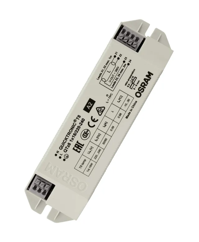 ams OSRAM POWERTRONIC QTZ8 1X18 EVG 220-240V