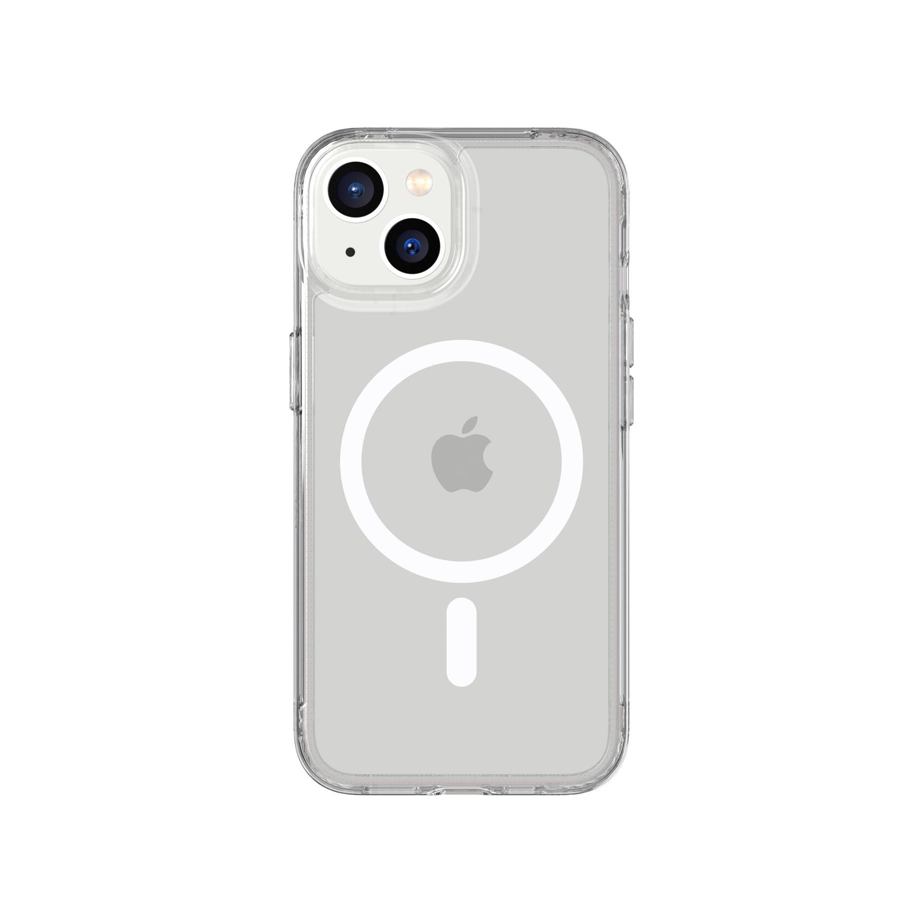 Tech21 EvoClear MagSafe iPhone 17e/16e/15/14/13 Hülle Clear Anti-Gilb
