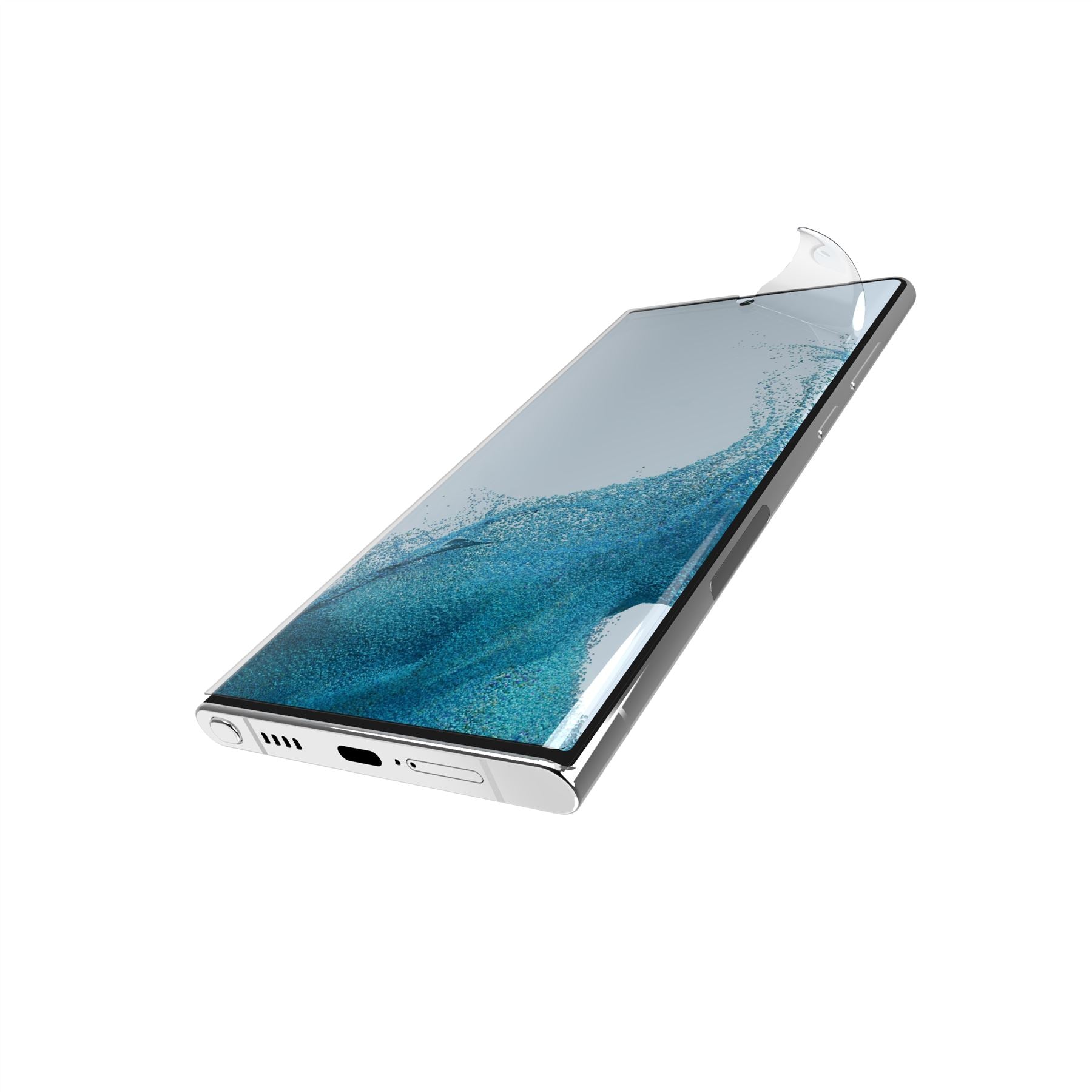 Tech21 ImpactShield Galaxy S22 Ultra Displayschutz Folie klar