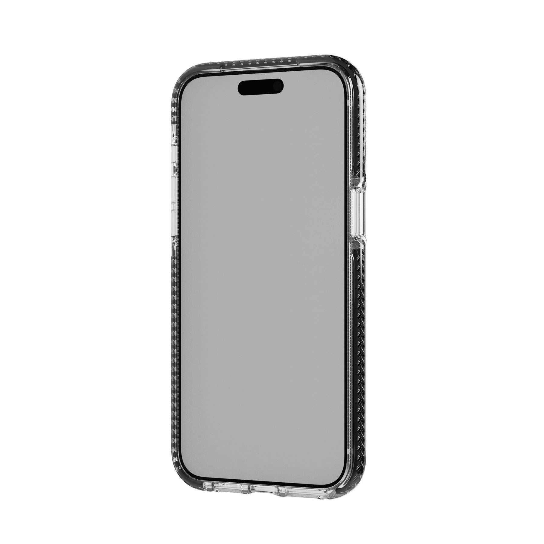Tech21 EvoCrystal iPhone 15 Pro Max Hülle Graphite Black Klar