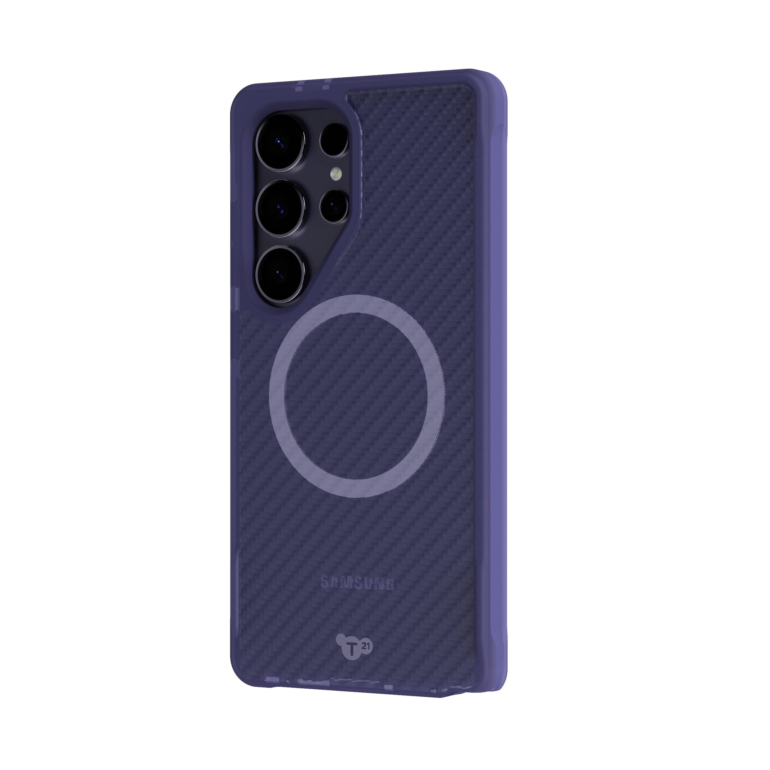 Tech21 EvoArmor Galaxy S25 Ultra Handyhülle Purple Magnet