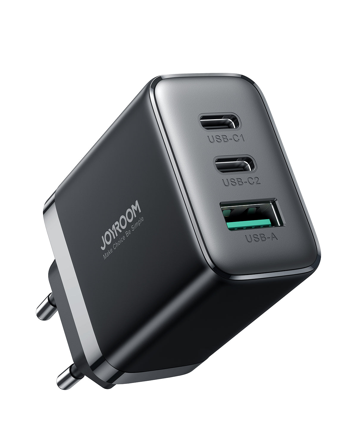 JOYROOM JR-TCF10 32W Schnellladegerät Schwarz 3-Port