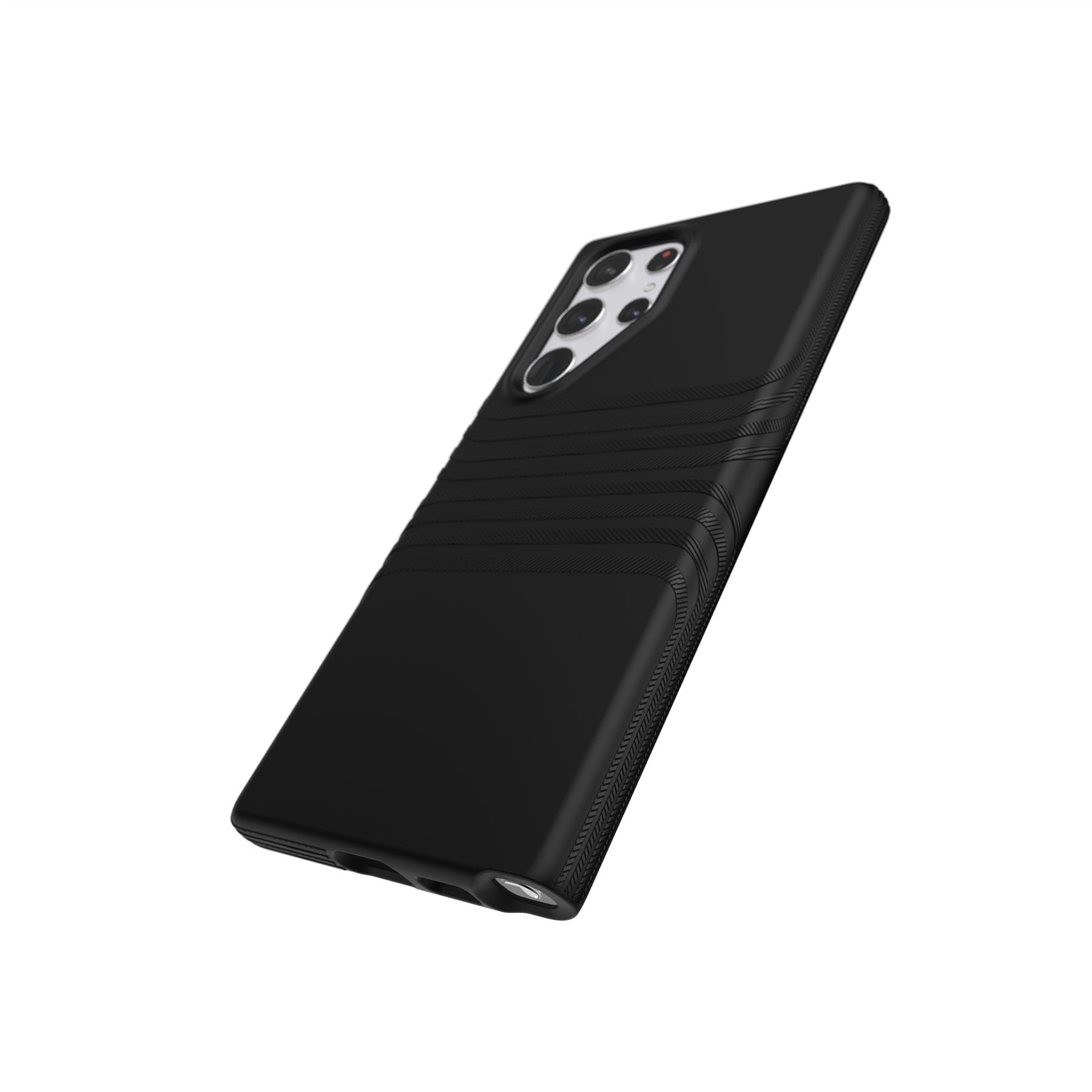 Tech21 Evo Tactile Galaxy S22 Ultra Handyhülle Schwarz griffig