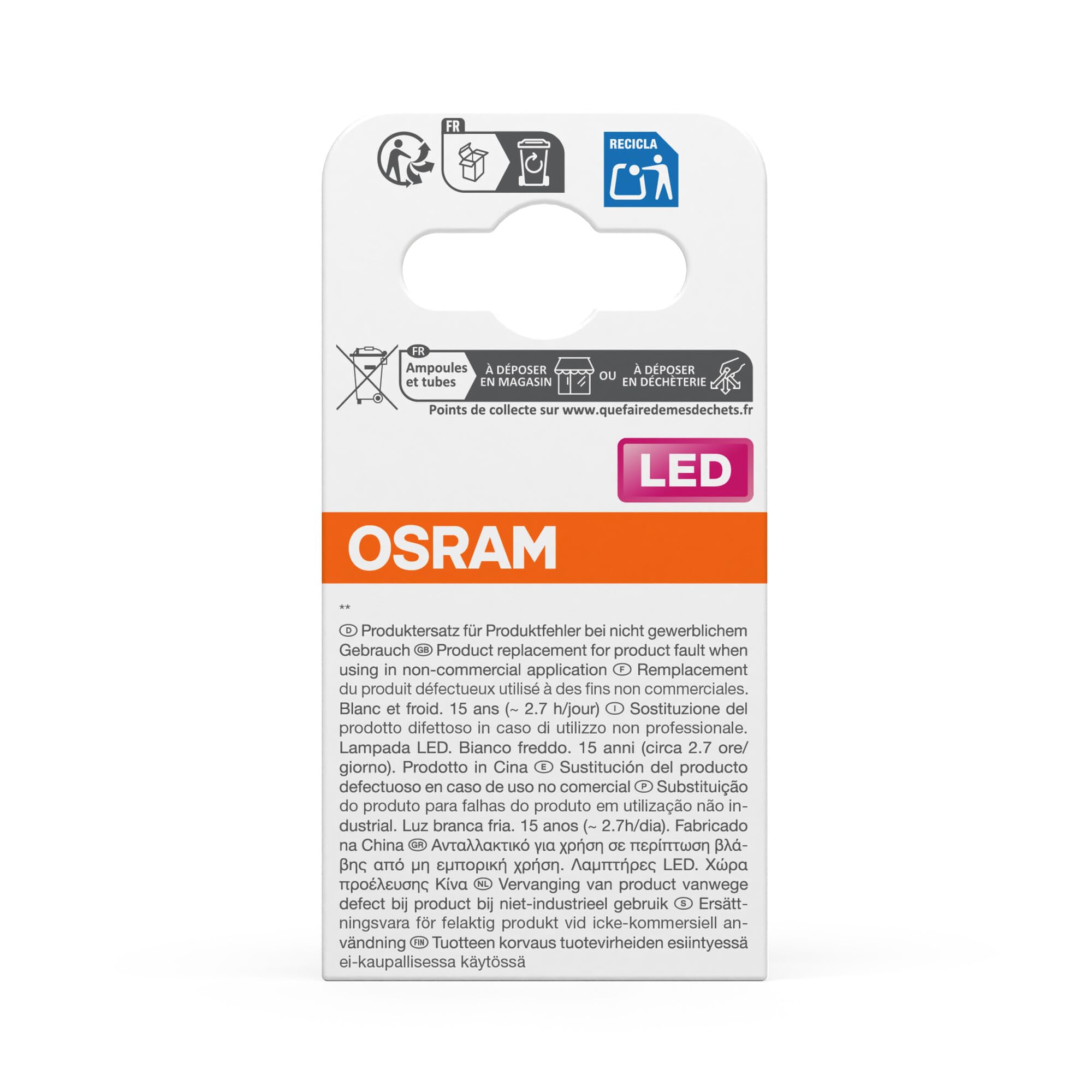 ams OSRAM SMART+ MR16 LED Spot GU5.3 3,4W 4000K 1er-Pack