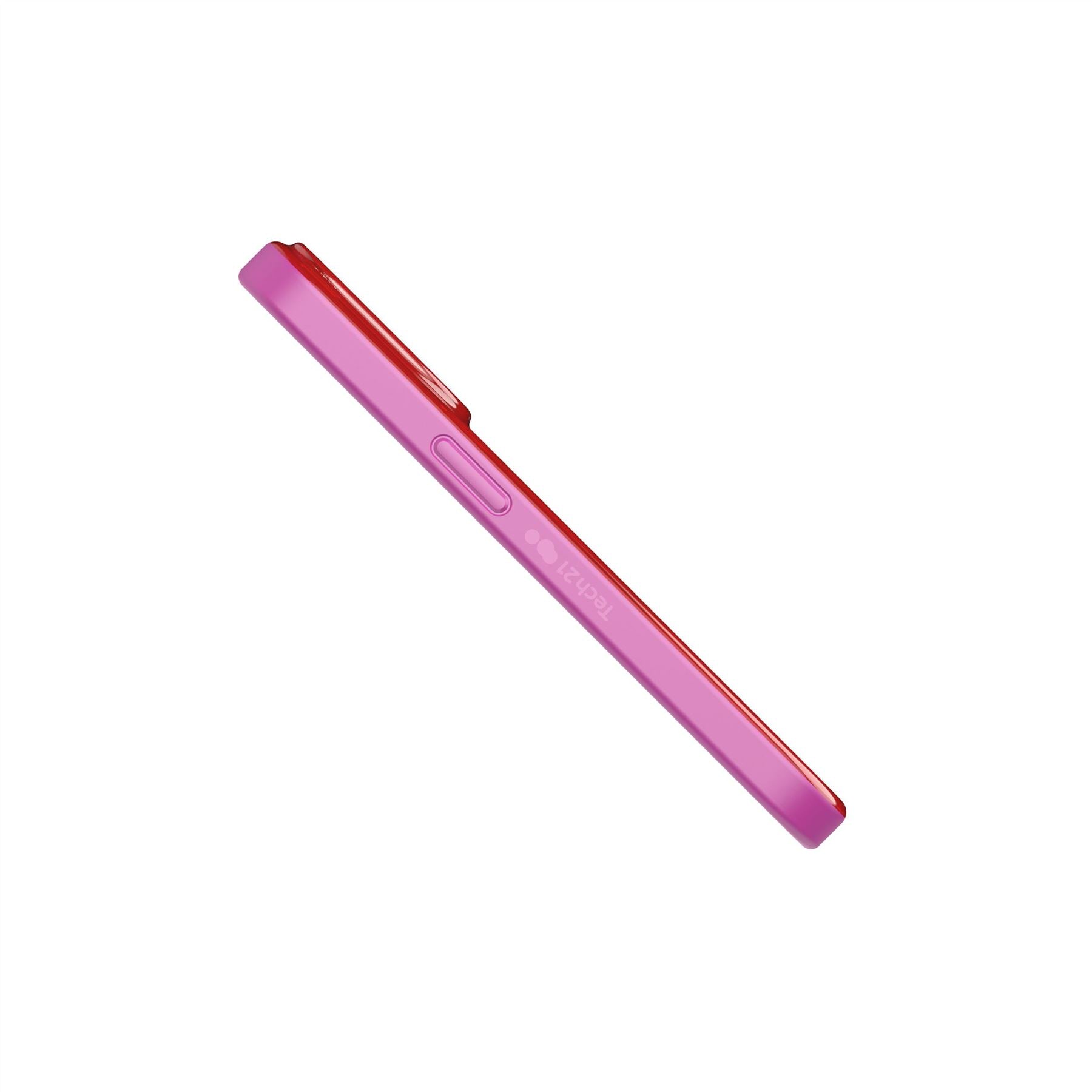 Tech21 EvoTint iPhone 14 Pro MagSafe Hülle Pink 12ft Schutz