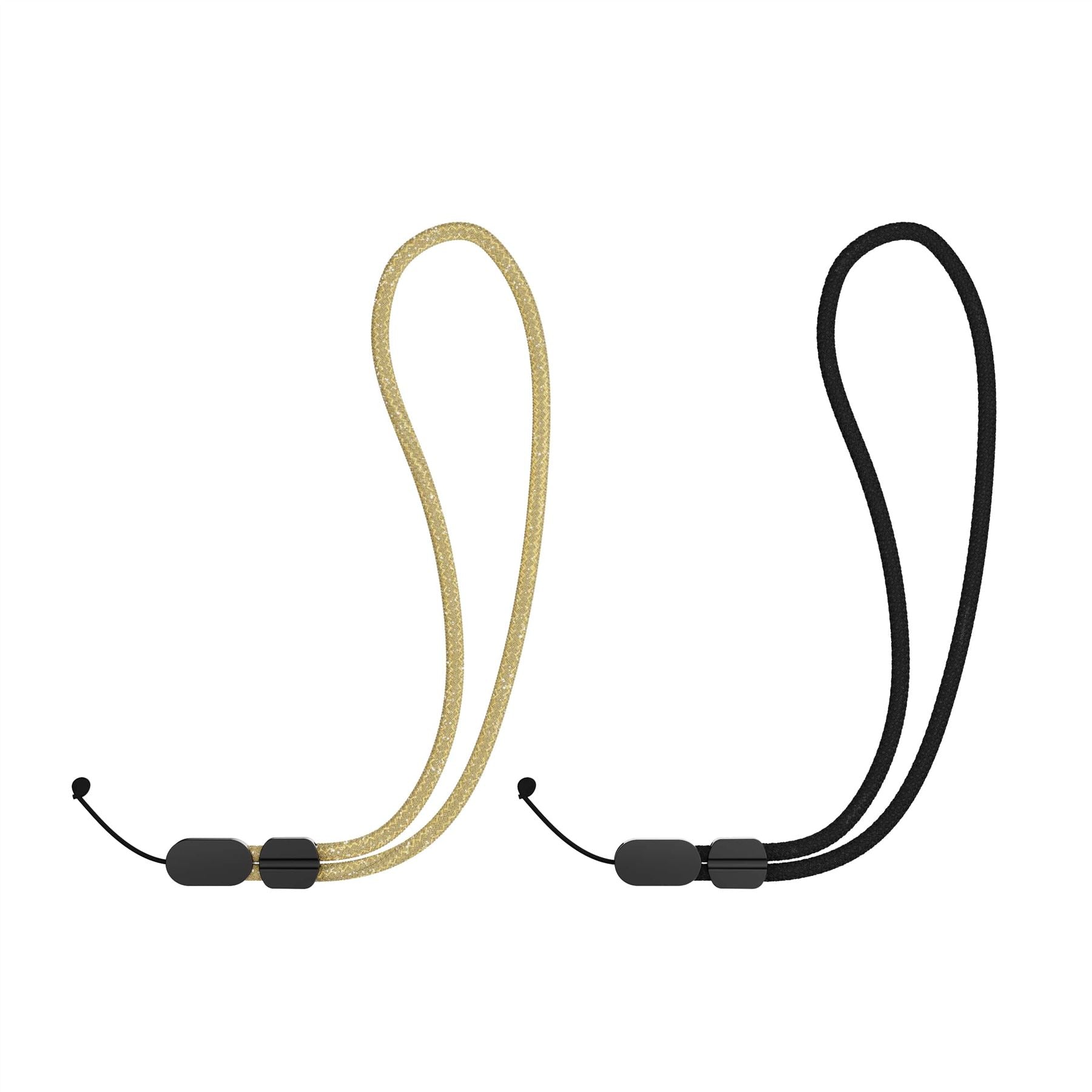 Tech21 Wrist Lanyard Universal Handykette Schwarz Gold 2er Pack