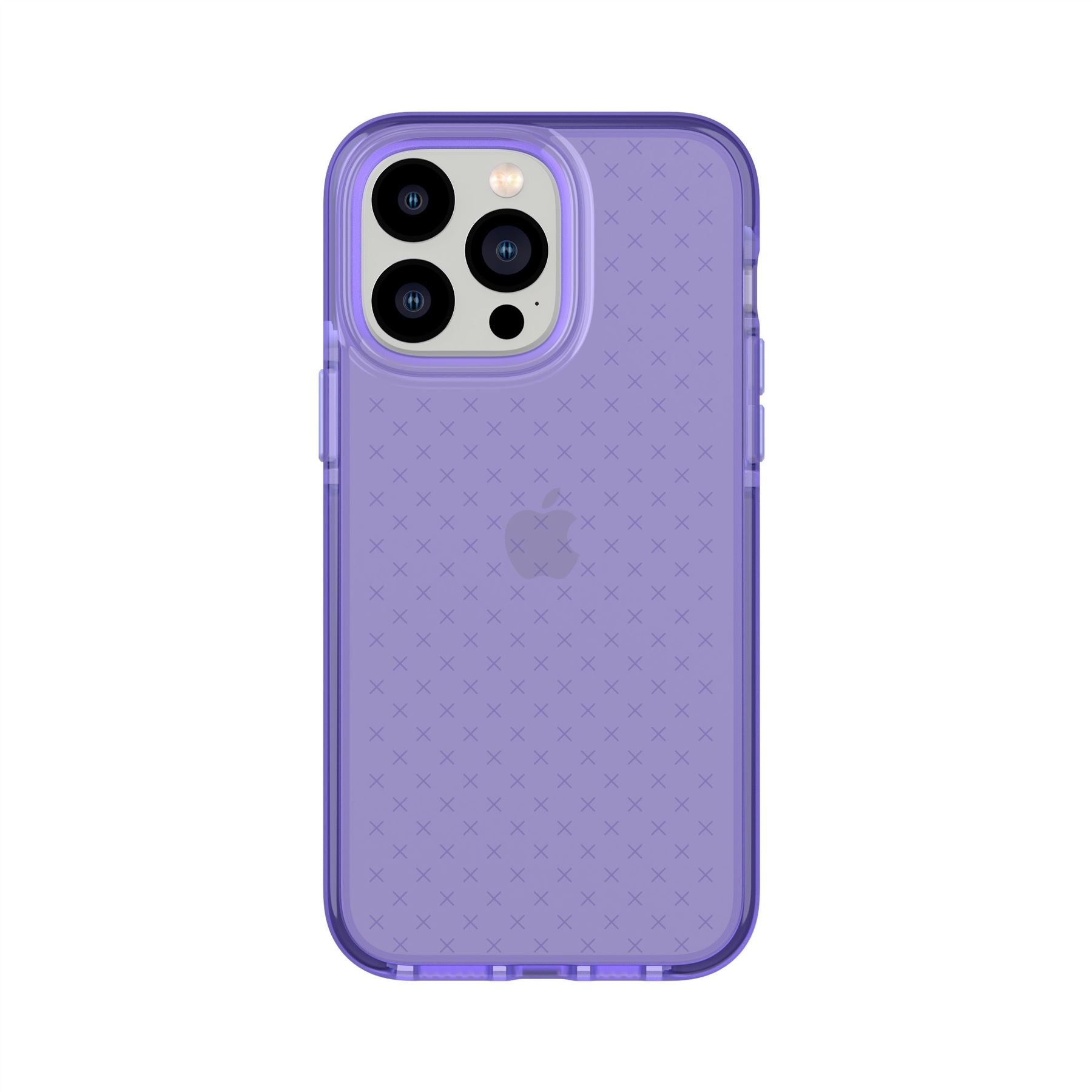 Tech21 EvoCheck iPhone 14 Pro Max Handyhülle Wondrous Purple Fallschutz