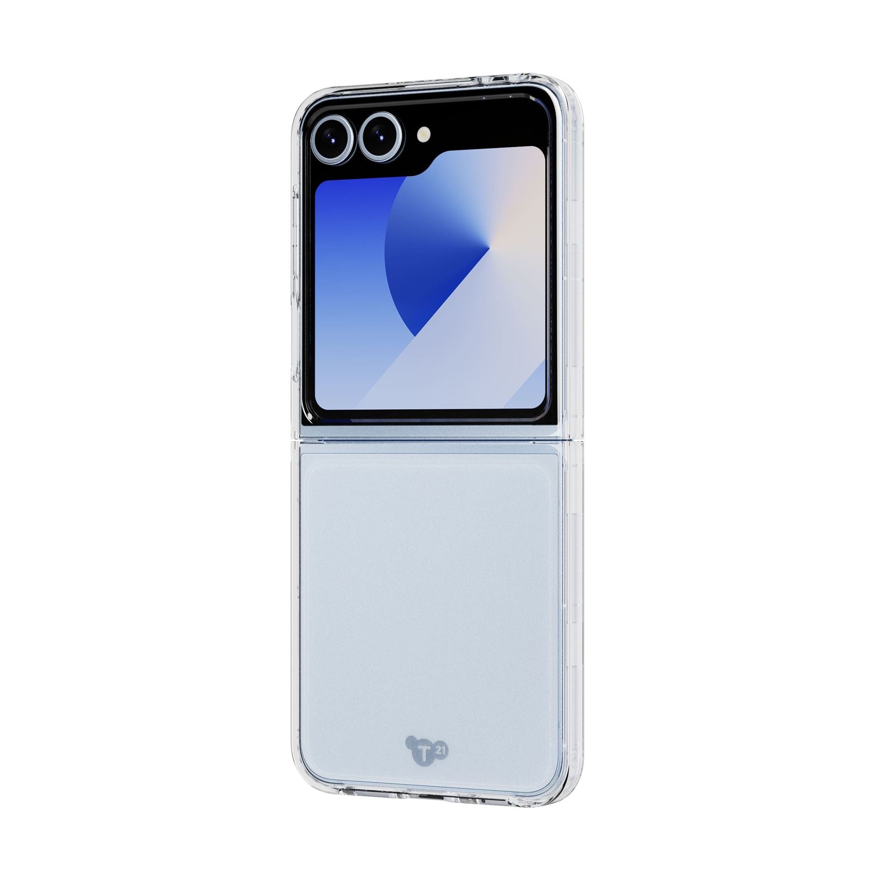 Tech21 EvoClear Galaxy Z Flip6 Hülle Transparent Klar UV-Schutz