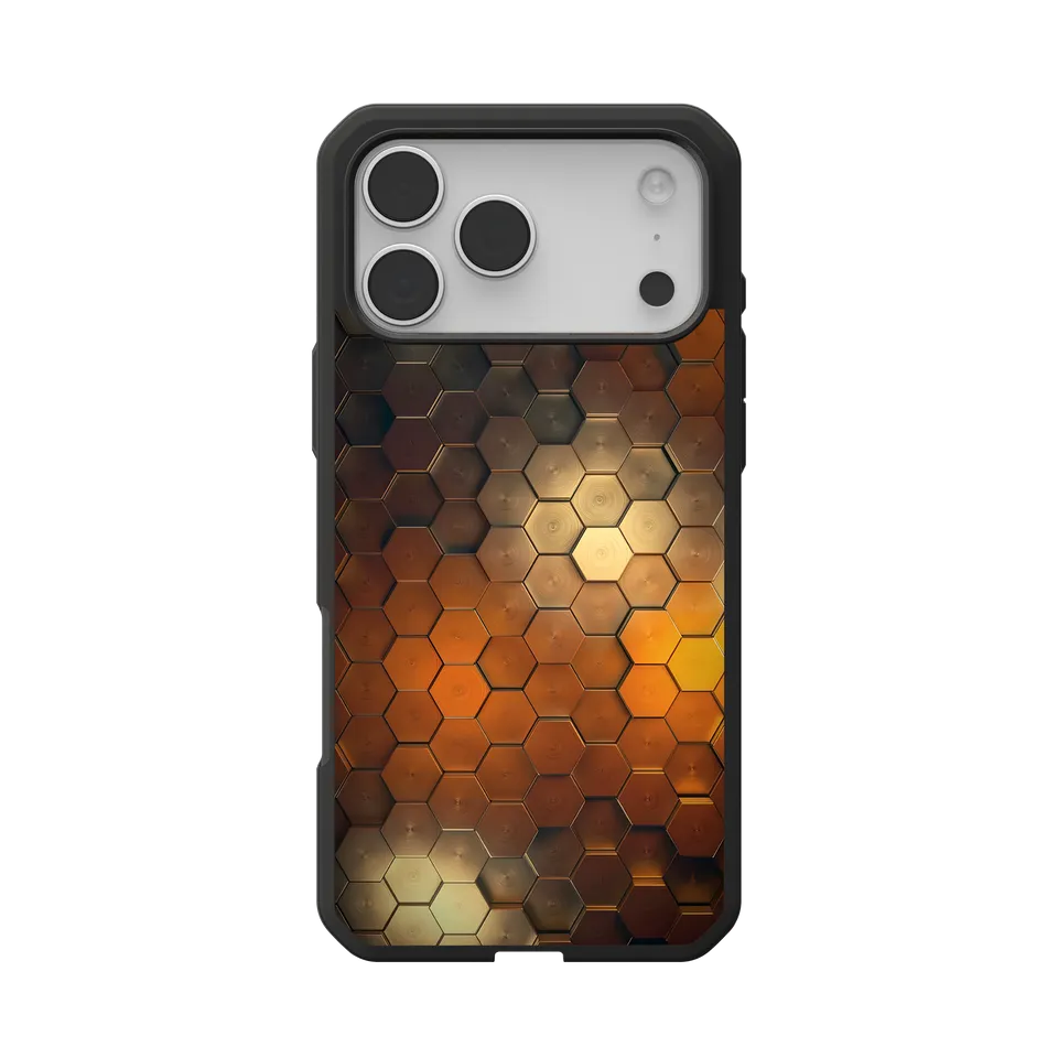 UAG Civilian LT iPhone 17 Pro Max Handyhülle Golden Hex MagSafe