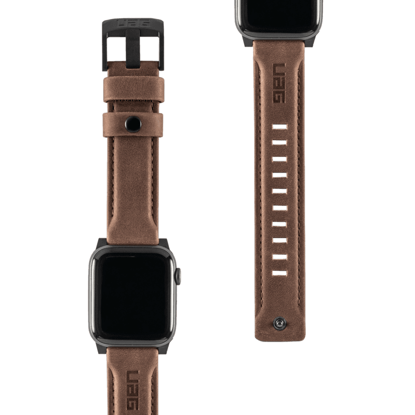 UAG Monarch Lederarmband Apple Watch Italienisches Leder