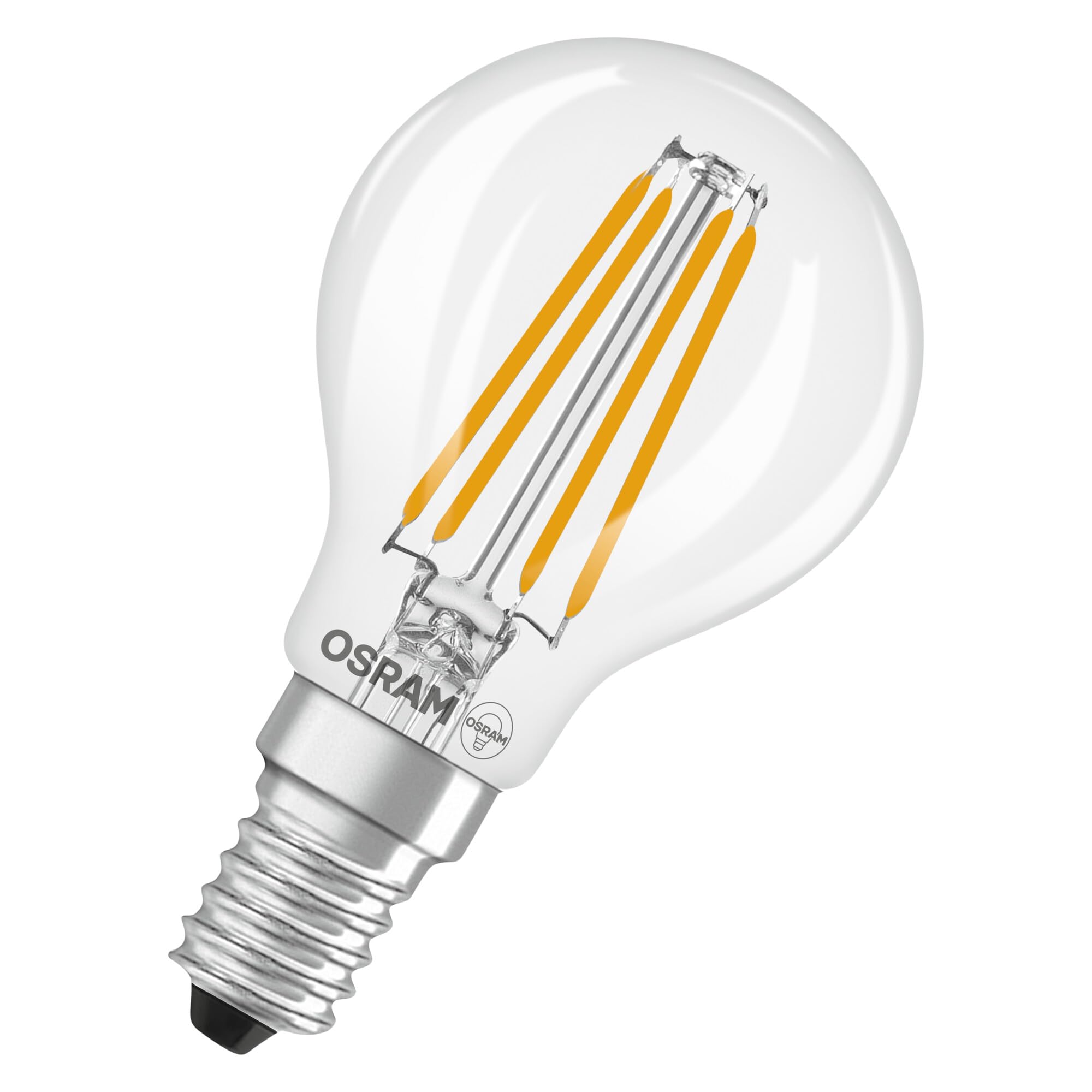 ams OSRAM Classic P 40 LED Tropfen E14 klar dimmbar