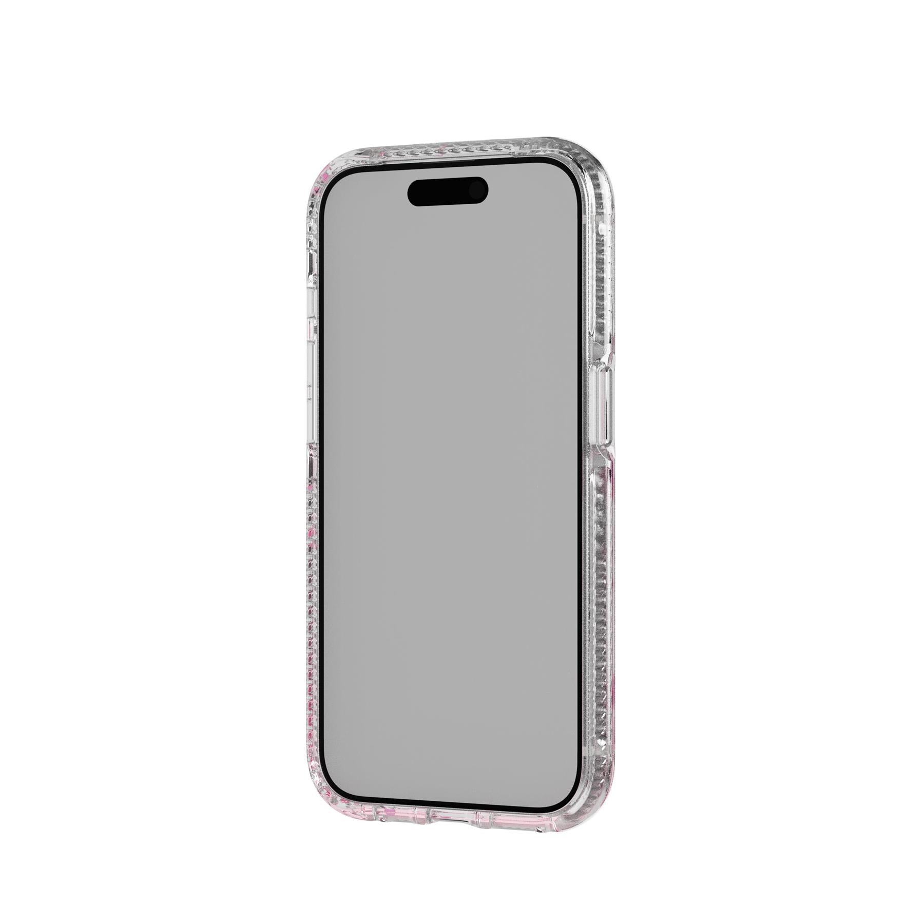 Tech21 FlexQuartz iPhone 15 Pro Hülle MagSafe Cherry Blossom