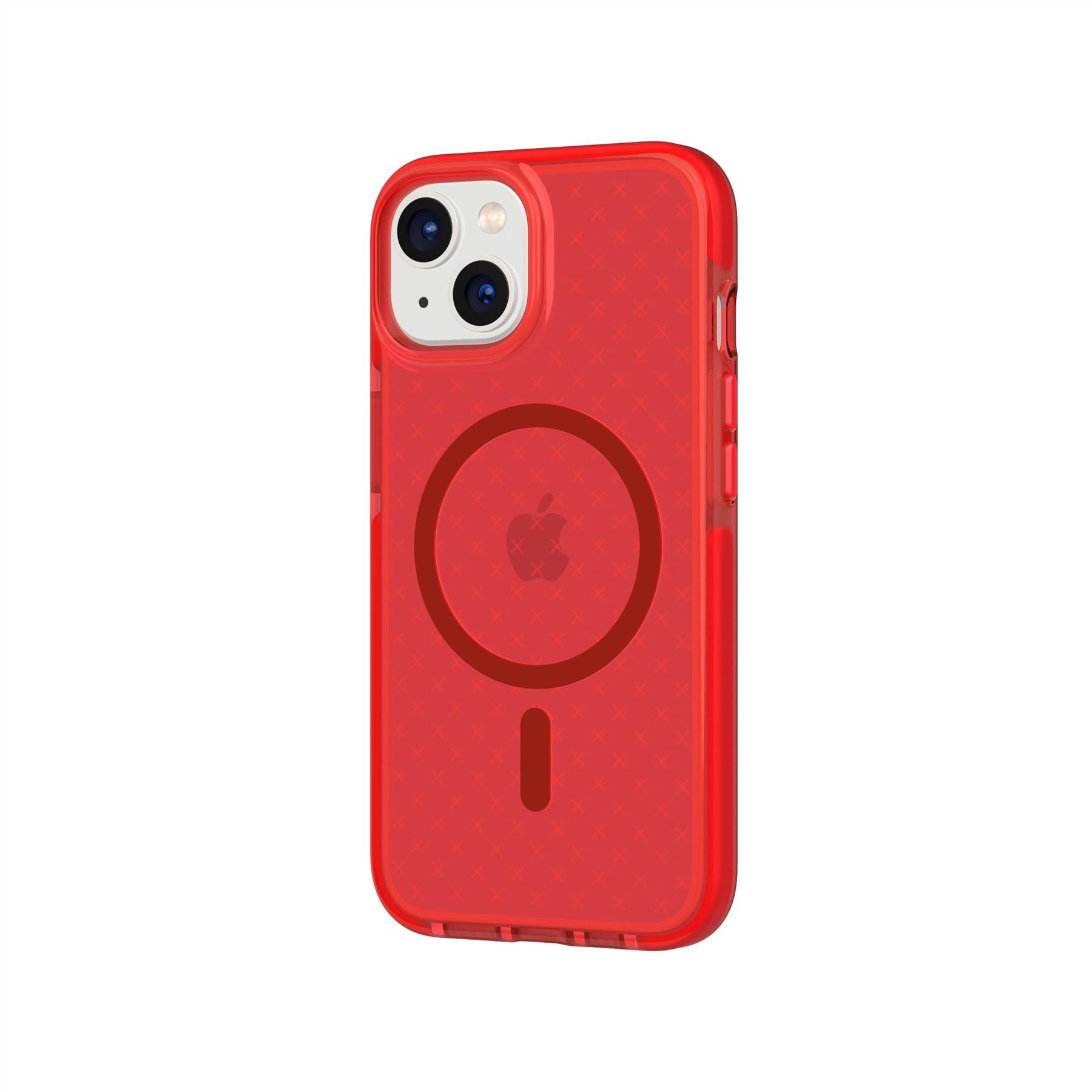 Tech21 EvoCheck MagSafe iPhone 15/14/13 Hülle Rot