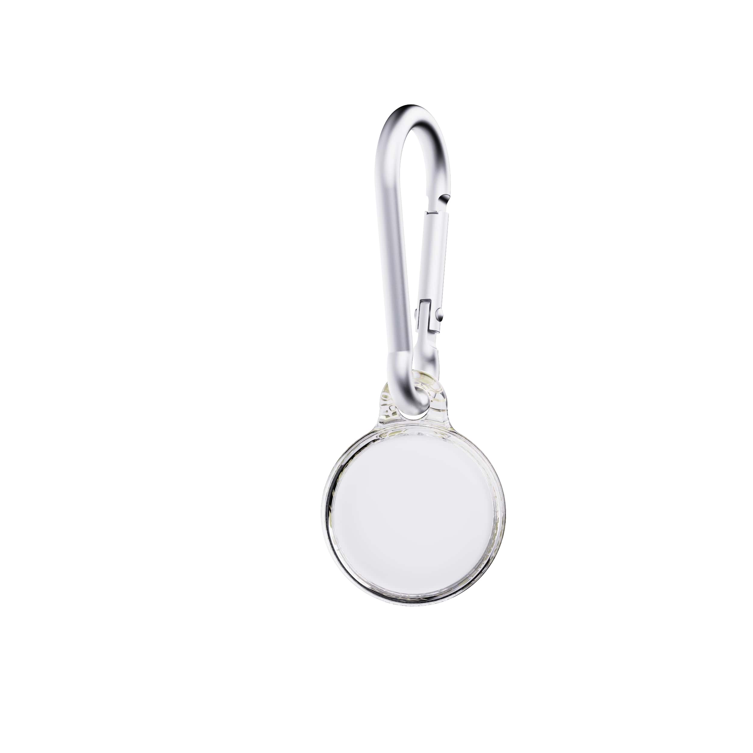 Tech21 EvoArt AirTag Hülle Lunar Snake Gold mit Karabiner