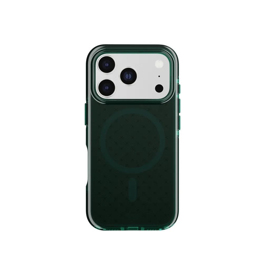 Tech21 EvoCheck MagSafe iPhone 17 Pro Handyhülle Quantum Green