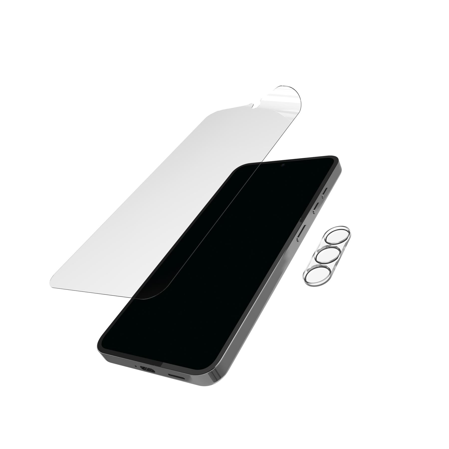 Tech21 ImpactShield Galaxy S24 Displayschutz mit Kameraschutz