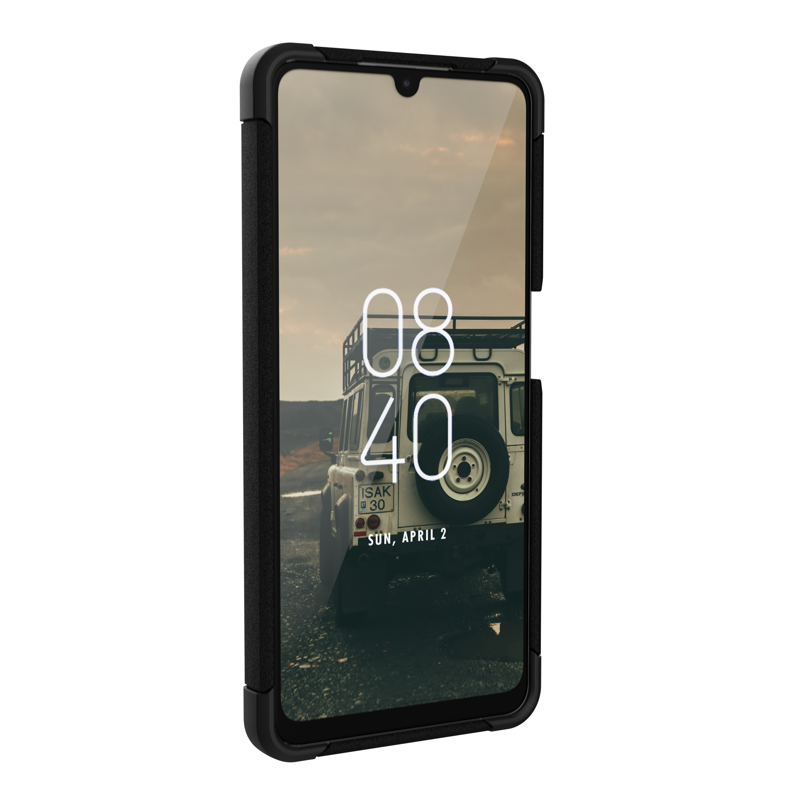 UAG Scout Galaxy A22 4G Hülle schwarz rutschfest stoßfest