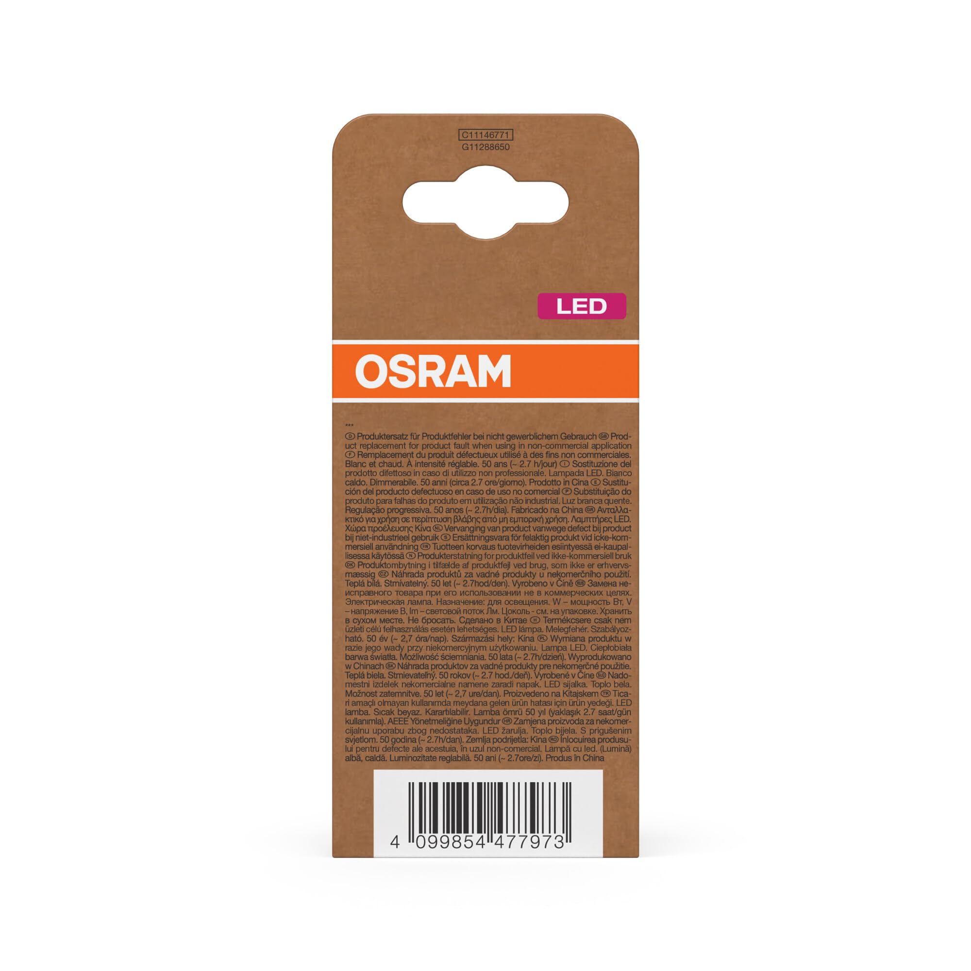 ams OSRAM SMART+ LED Classic A75 Filament E27 dimmbar matt