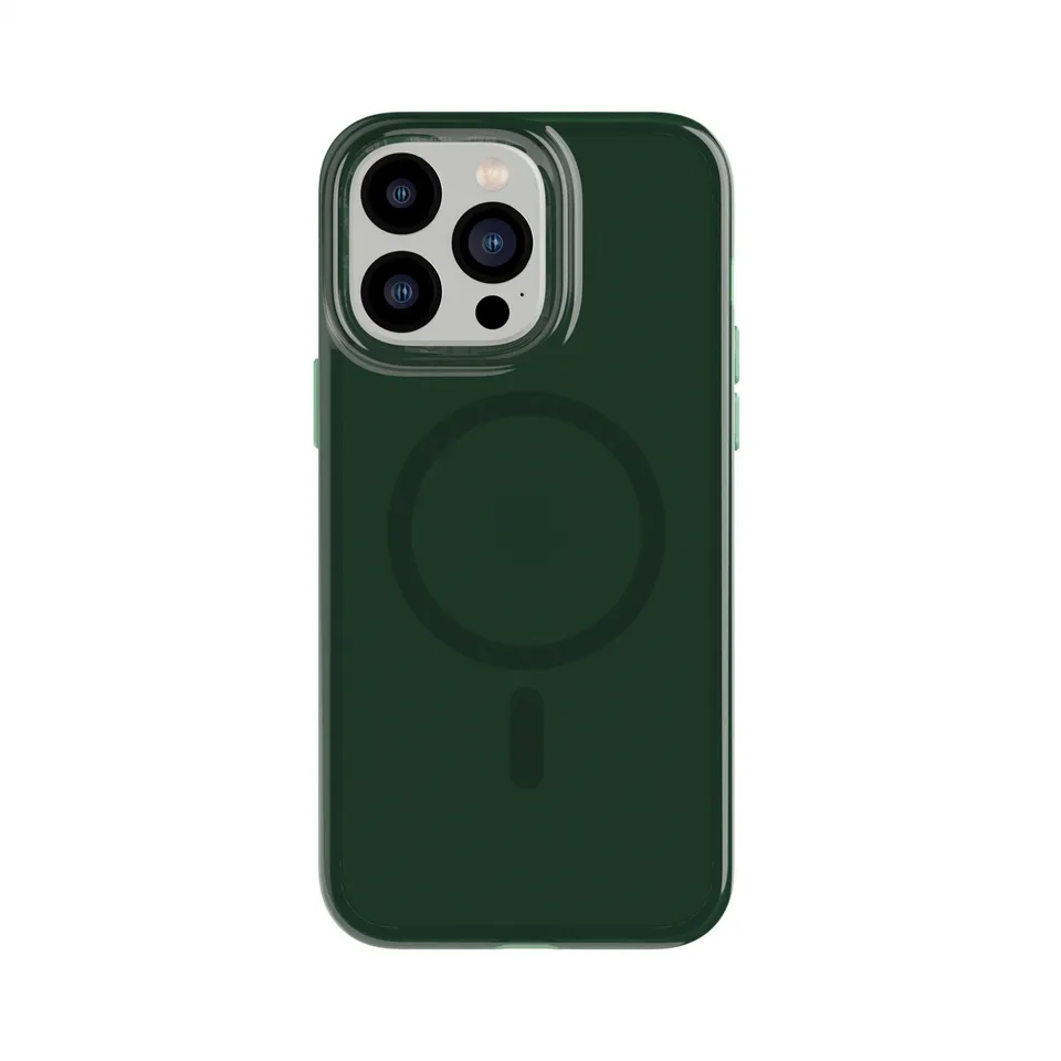 Tech21 Evo Tint iPhone 14 Pro Max Hülle Forest Greens