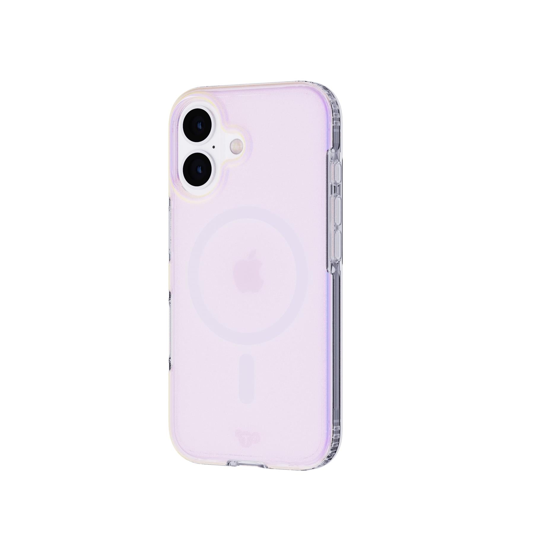 Tech21 EvoArt iPhone 16 Handyhülle MagSafe Holographic Lila stoßfest