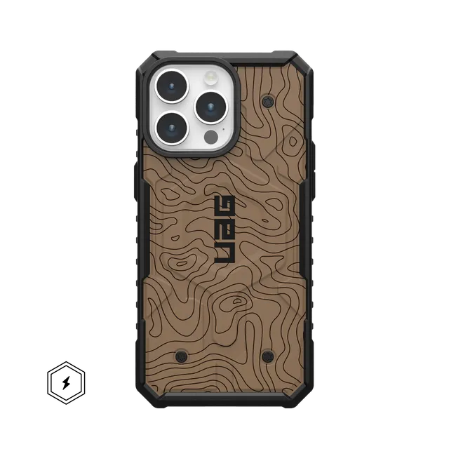 UAG Pathfinder iPhone 16 Pro Max Hülle FDE Topography MagSafe