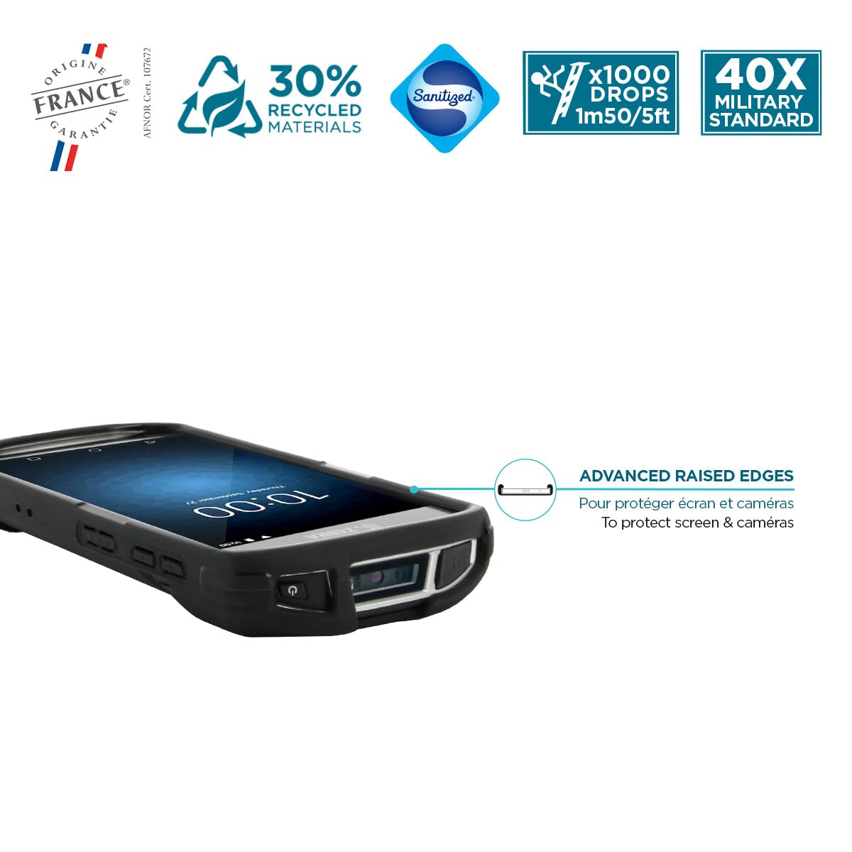 Mobilis PROTECH Zebra TC51 TC52 Hülle Handschlaufe
