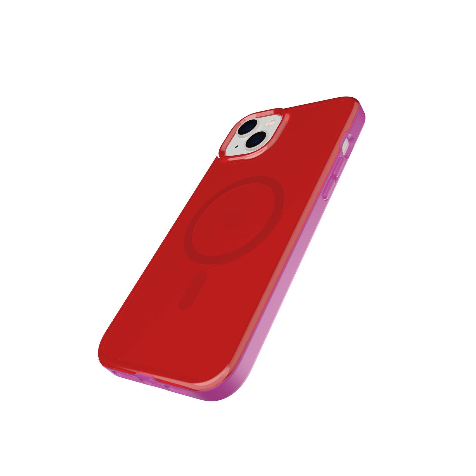 Tech21 Evo Tint iPhone 14 Plus Hülle Pop Pinks MagSafe