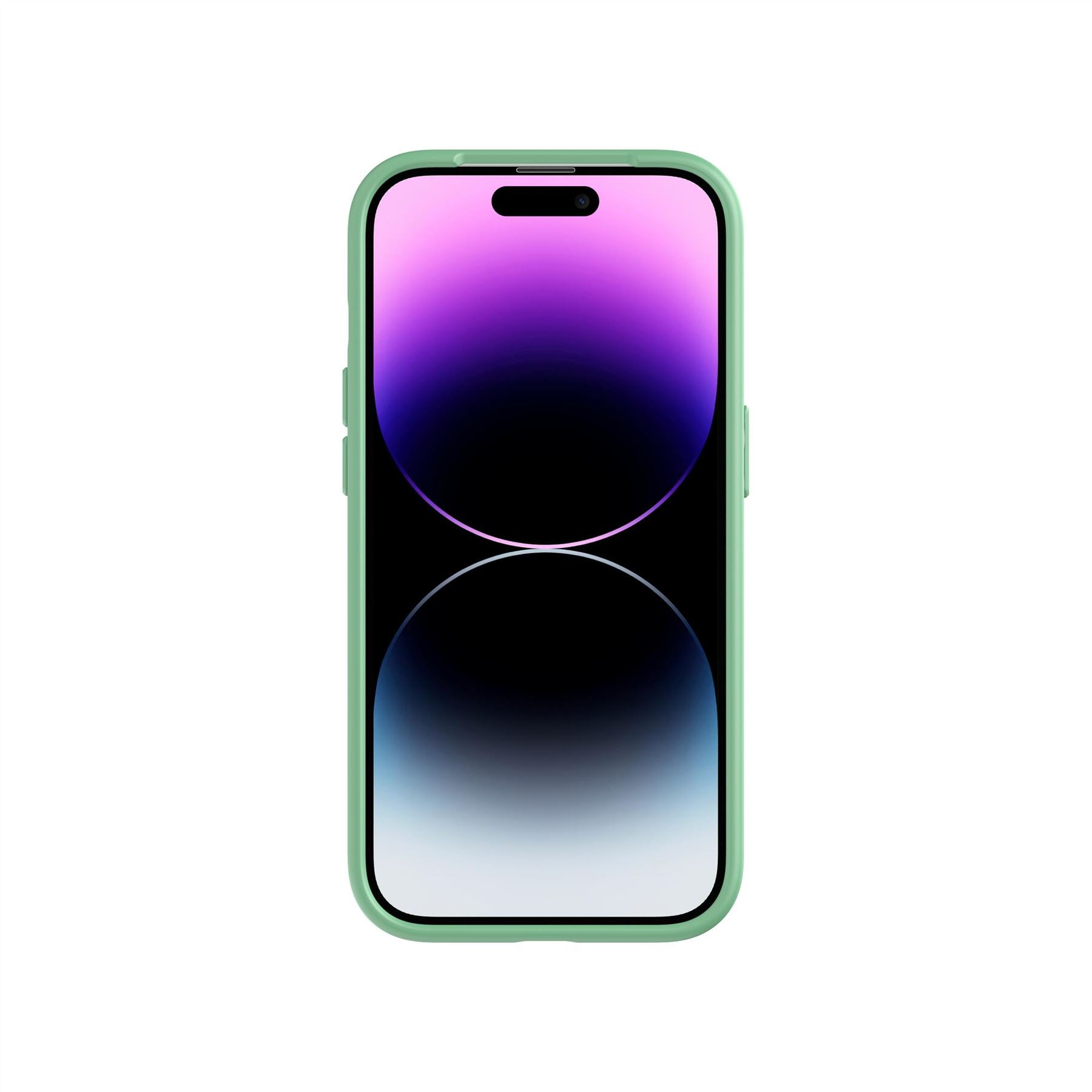 Tech21 Evo Tint iPhone 14 Pro Handyhülle Grün MagSafe