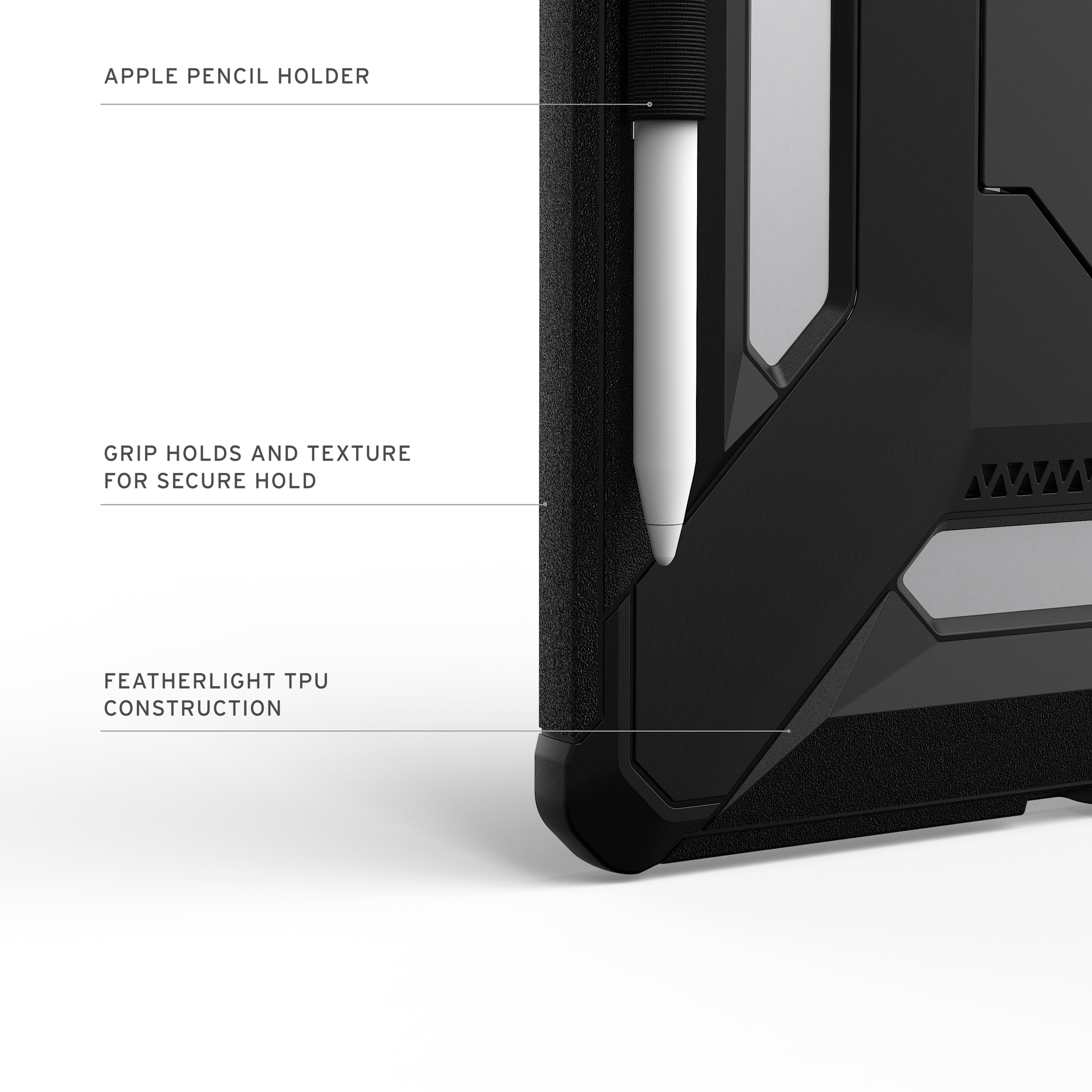 UAG Scout Plus iPad Air 11" Hülle mit Ständer 2025