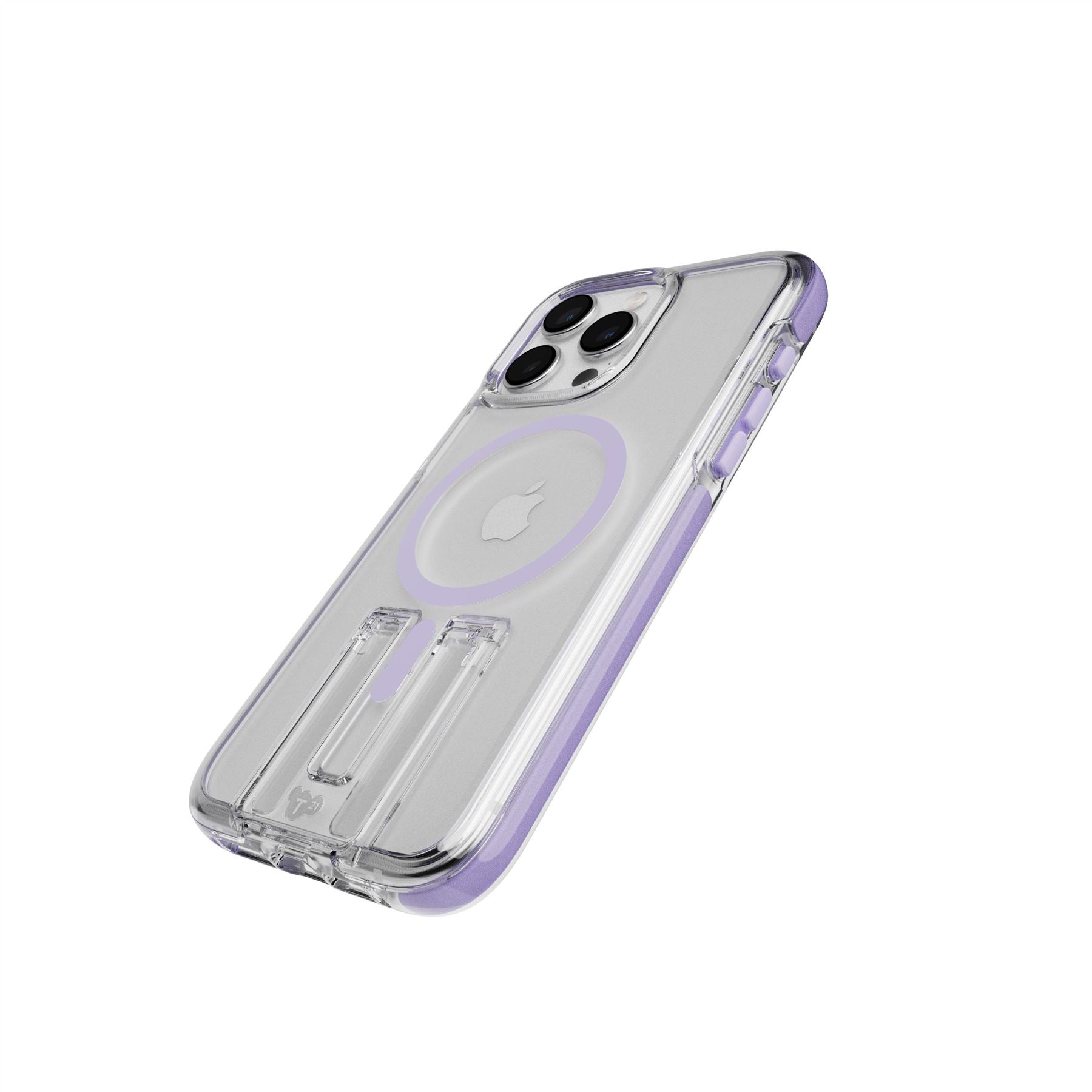 Tech21 EvoCrystal Kick iPhone 15 Pro Max Hülle Lilac