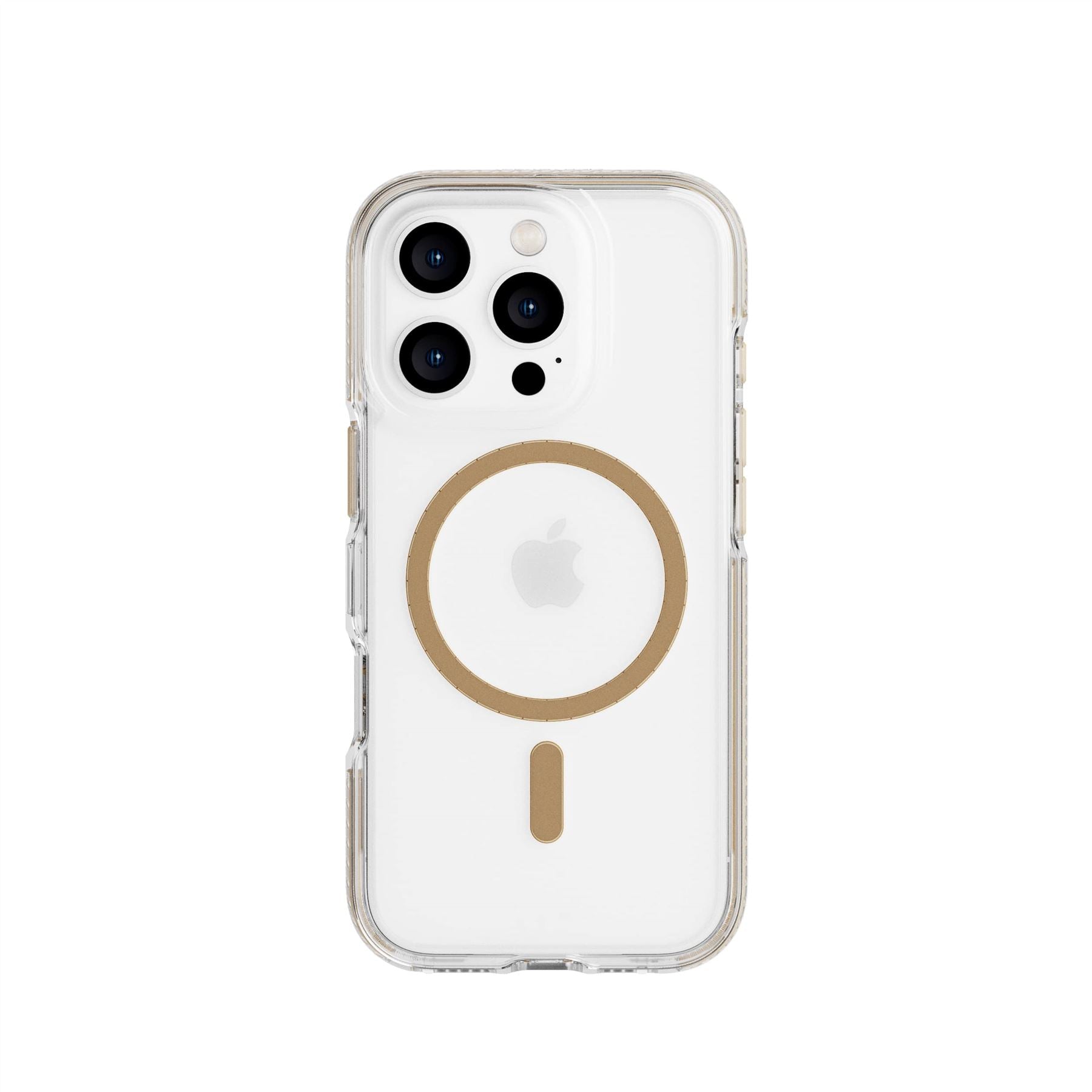 Tech21 EvoCrystal iPhone 16 Pro Handyhülle Gold 16ft Schutz