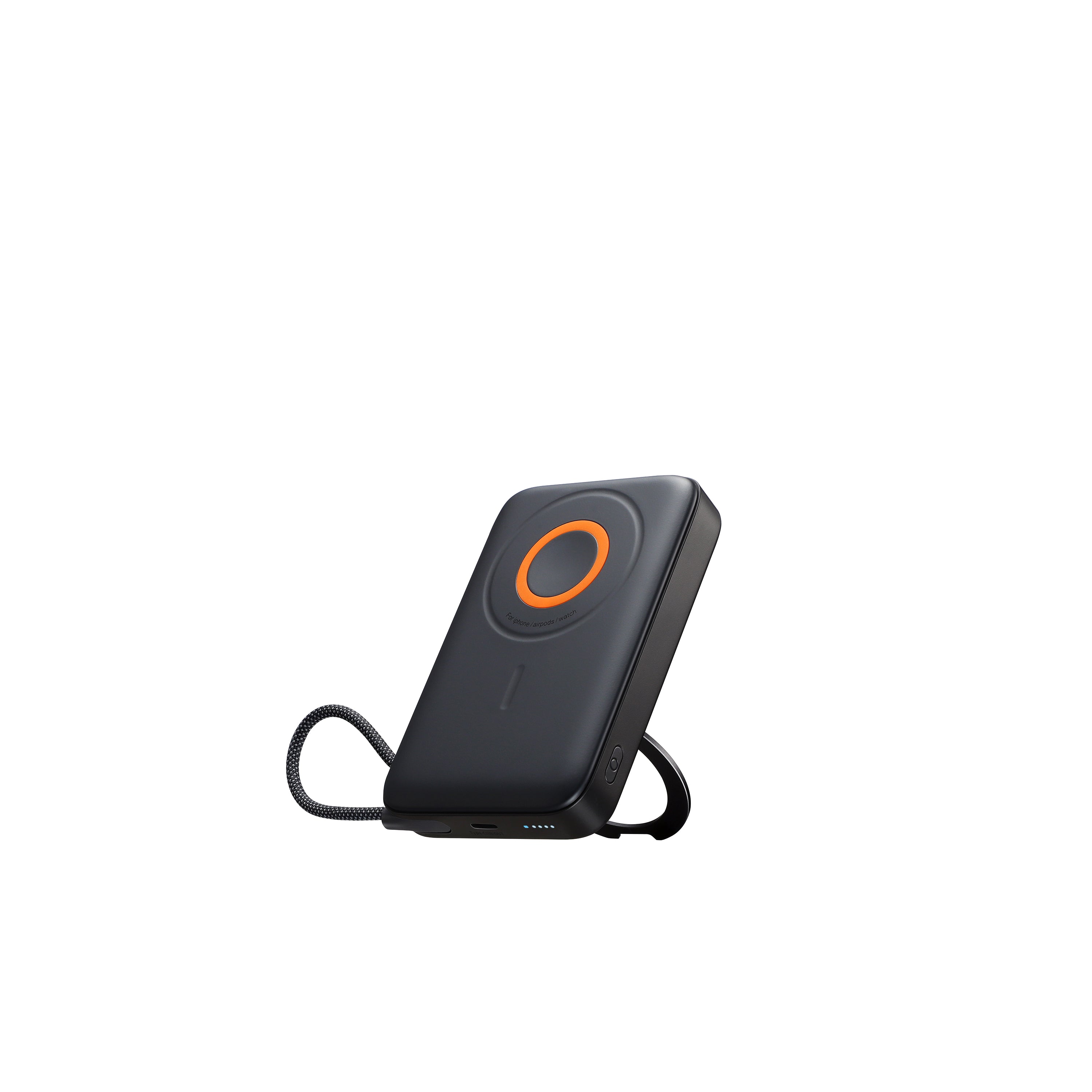 JOYROOM JR-PBM02 22,5W Magnet-Powerbank 10000mAh Schwarz Ständer