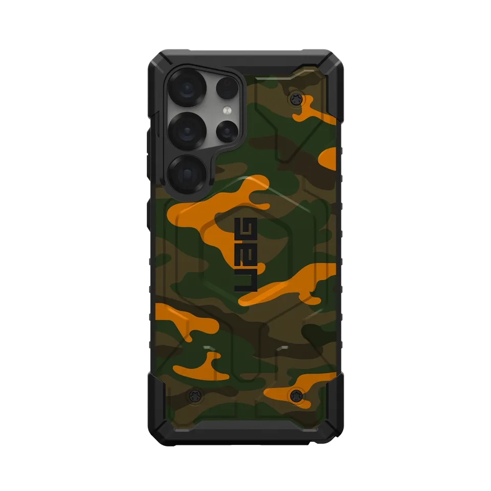UAG Pathfinder Galaxy S26 Ultra Handyhülle Orange Camouflage