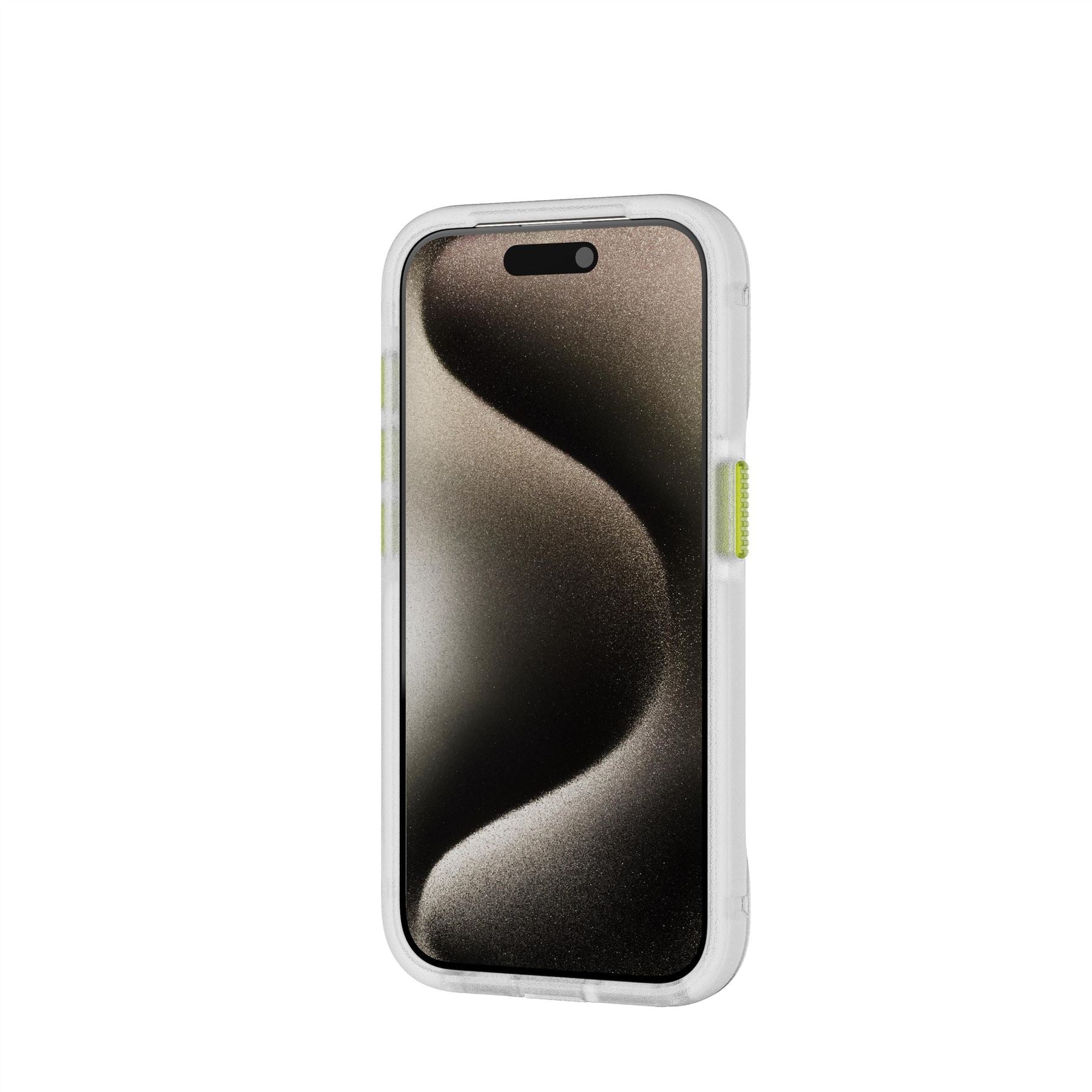 Tech21 FlexPro iPhone 15 Pro Handyhülle Clear Glow in the Dark