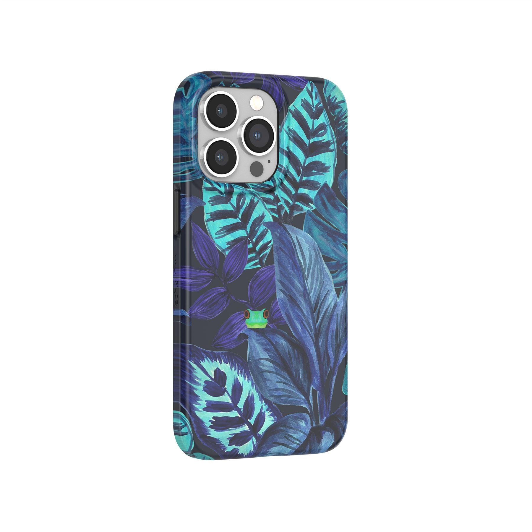 Tech21 Eco Art iPhone 13 Pro Hülle Frog Grün Motiv
