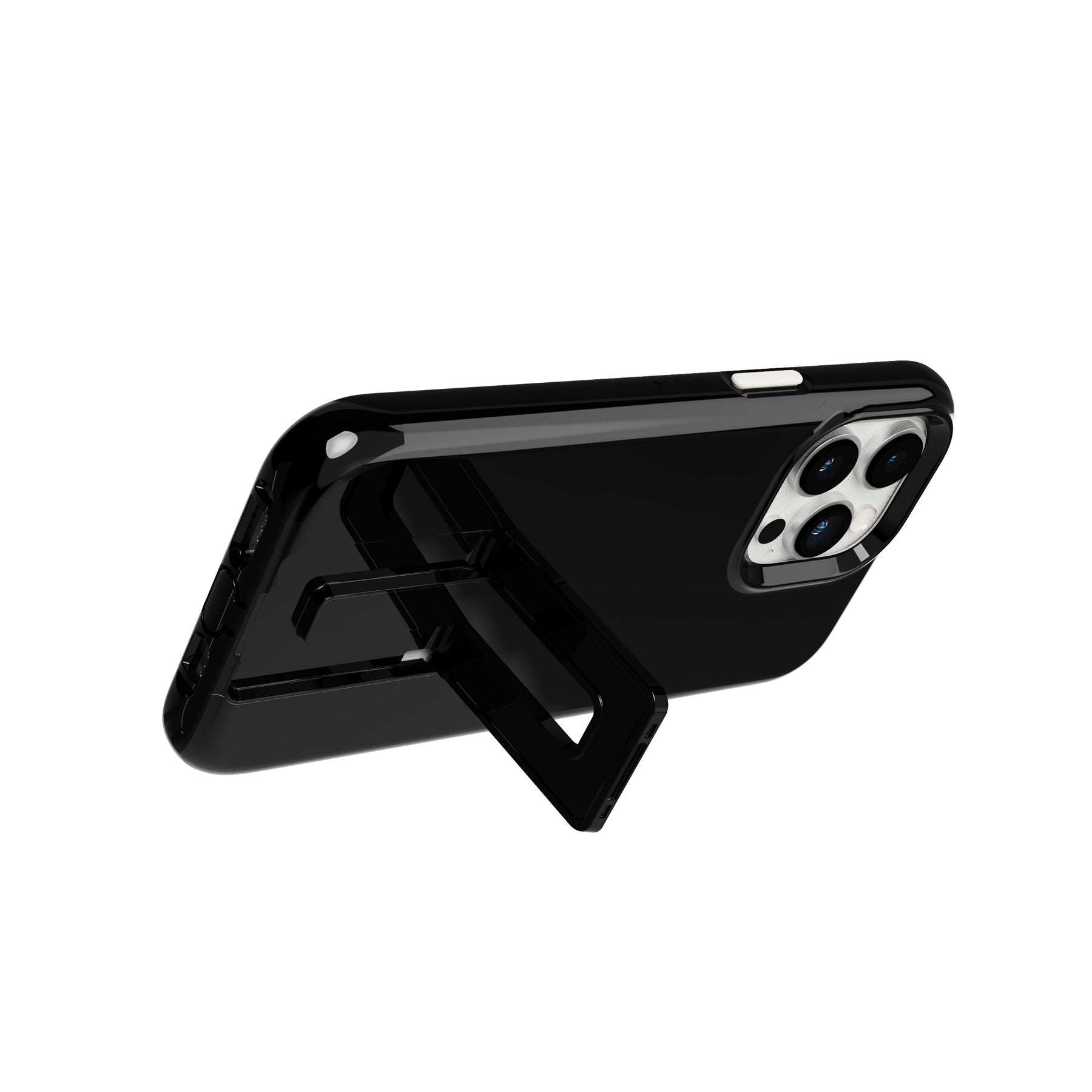 Tech21 EvoCrystal Kick iPhone 14 Pro Max Hülle schwarz MagSafe