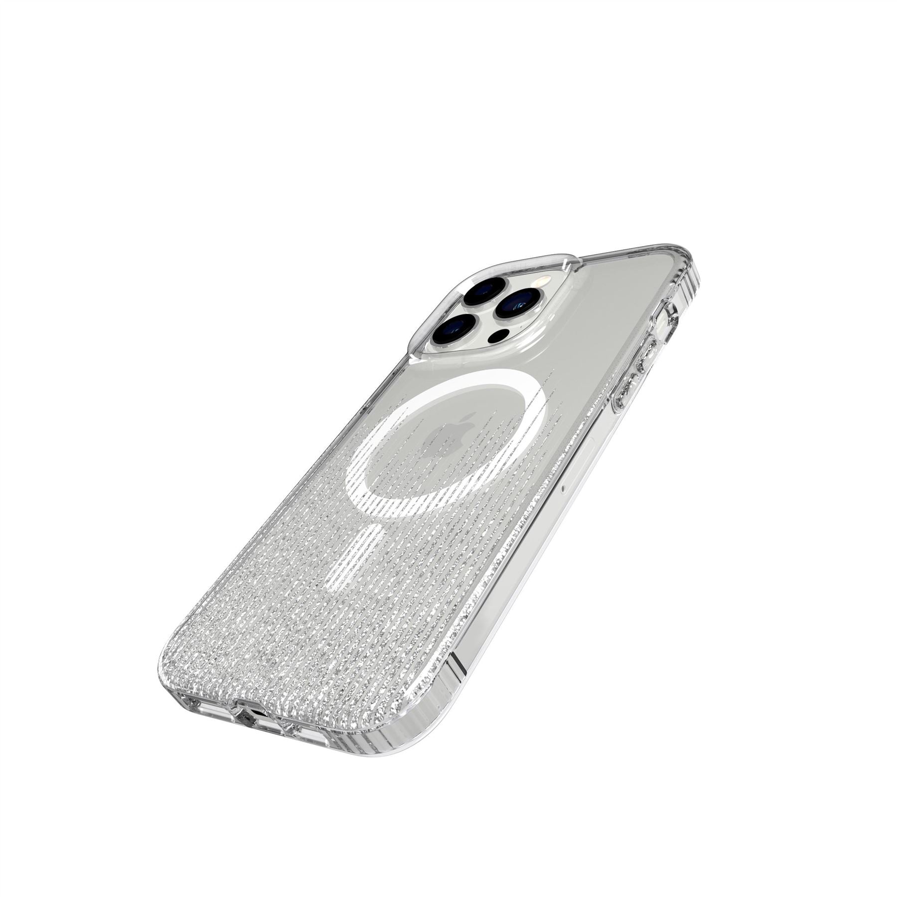 Tech21 EvoArt iPhone 14 Pro Max Handyhülle Sparkle Rain MagSafe