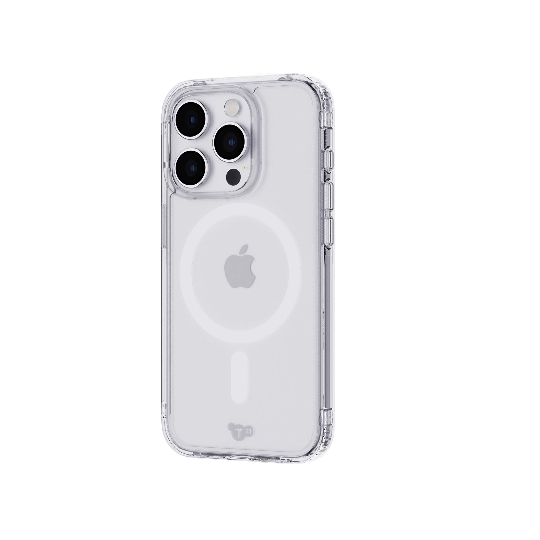 Tech21 EvoClear iPhone 15 Pro Hülle Clear MagSafe