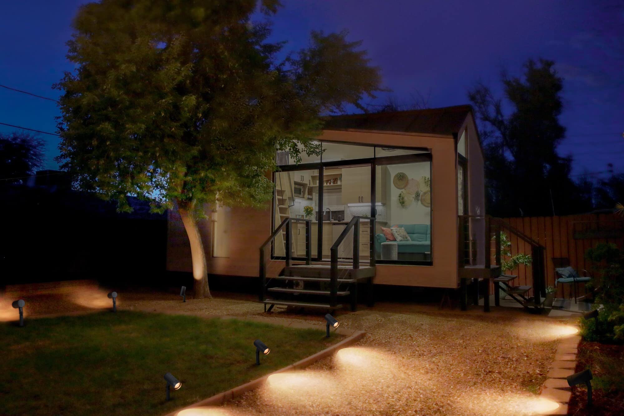 OSRAM ENDURA Garden Gartenstrahler Erdspieß schwarz GU10
